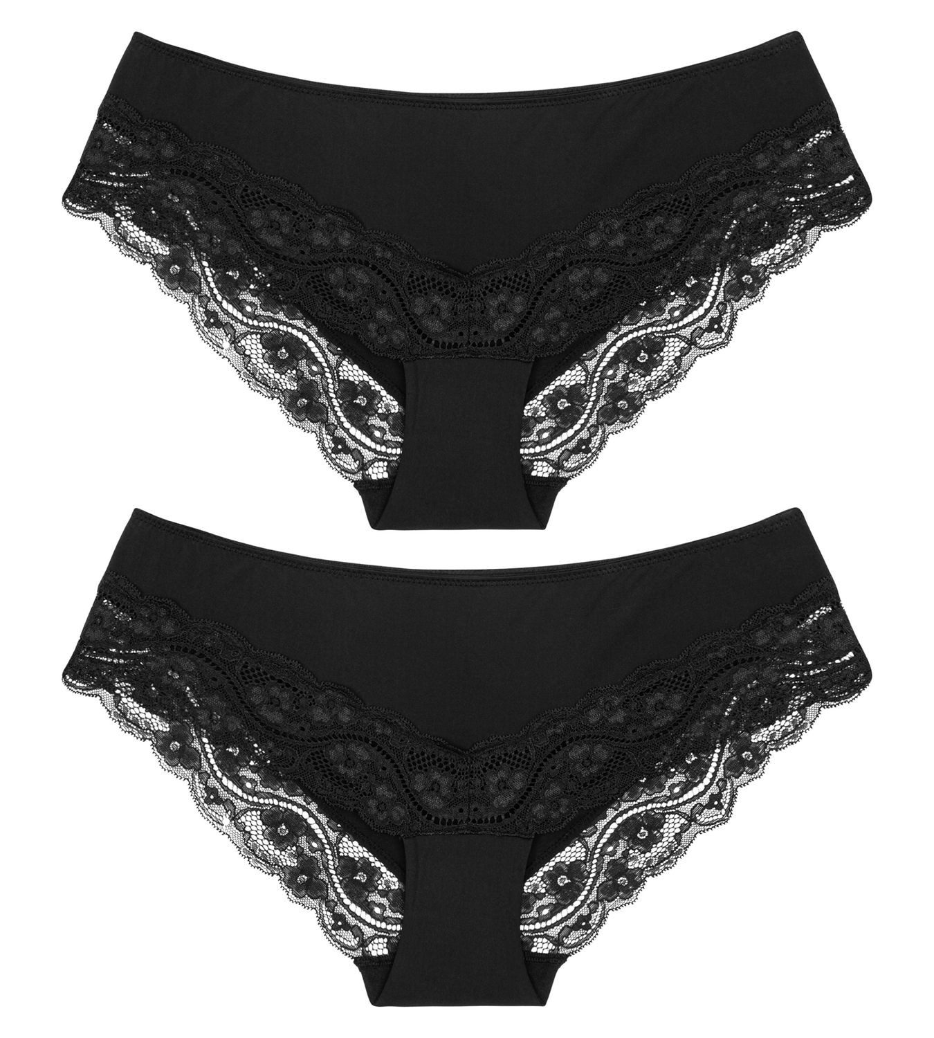 Triumph Slip LOVELY MICRO mit zarter elastischer Spitze und angenehm breiter Seitenpartie