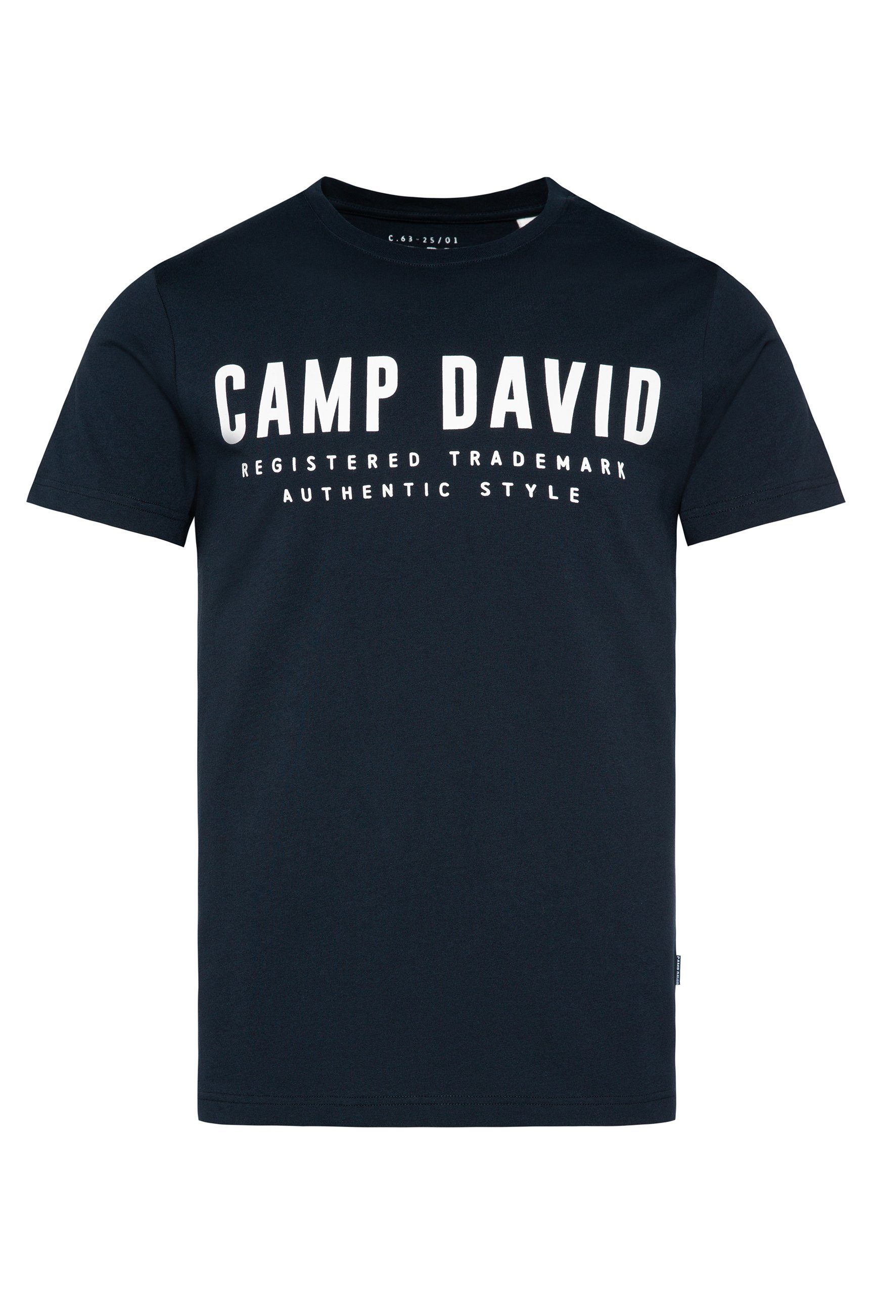 CAMP DAVID Rundhalsshirt aus Baumwolle günstig online kaufen