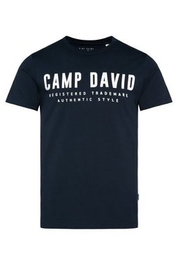 CAMP DAVID Rundhalsshirt aus Baumwolle