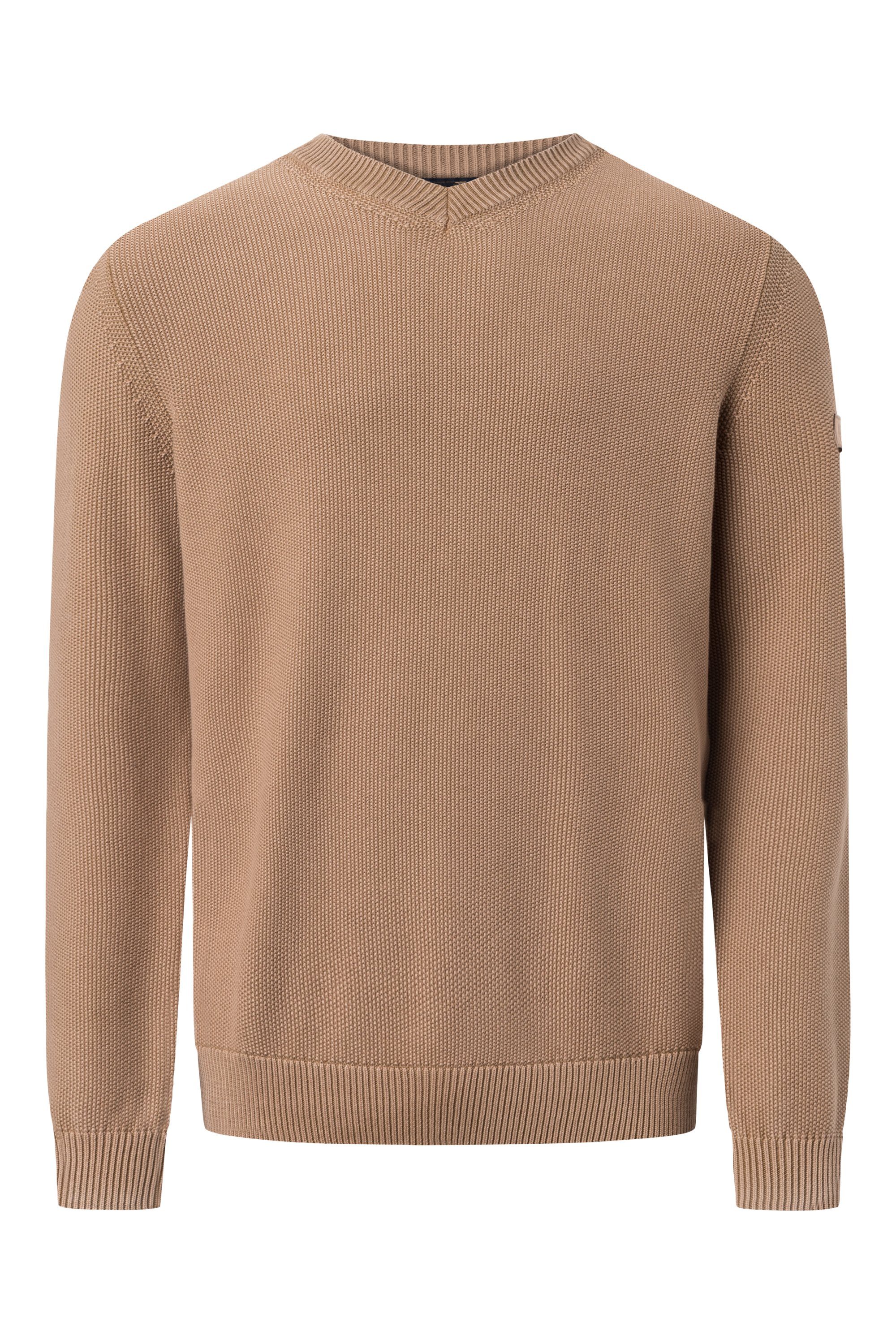 Joop Jeans Strickpullover JJK-12Hariod mit V-Ausschnitt