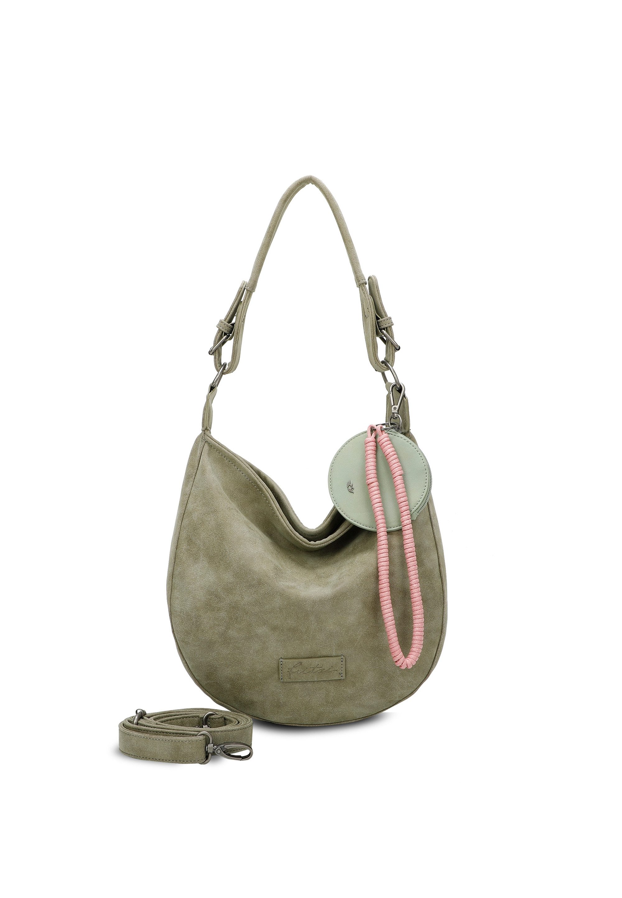 Fritzi aus Preußen Schultertasche Fritzi Hobo, mit abnehmbaren Schultergurt