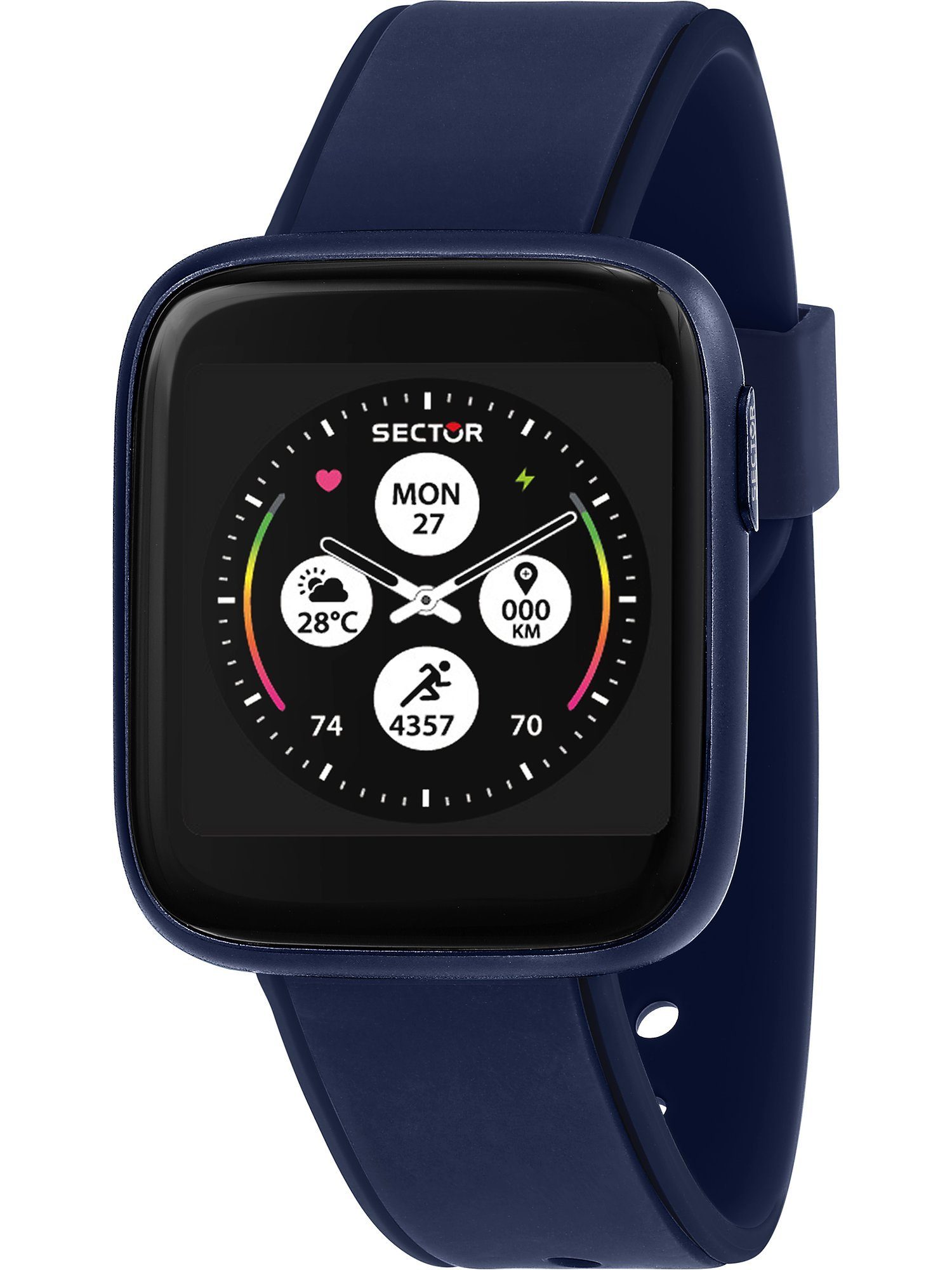 Sector Digitaluhr Sector Unisex-Smartwatch Digital Akku günstig online kaufen