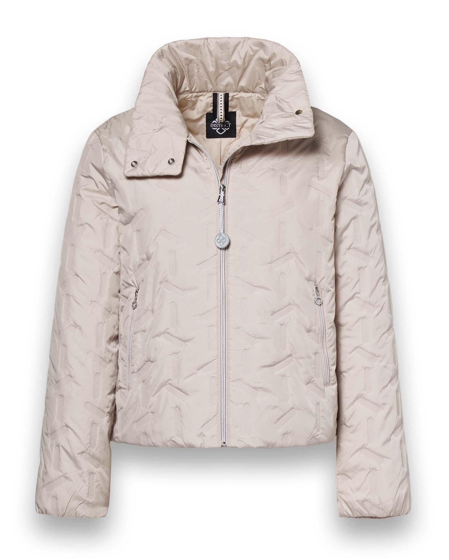 District Funktionsjacke Übergangsjacke Marigold sandbraun Damen