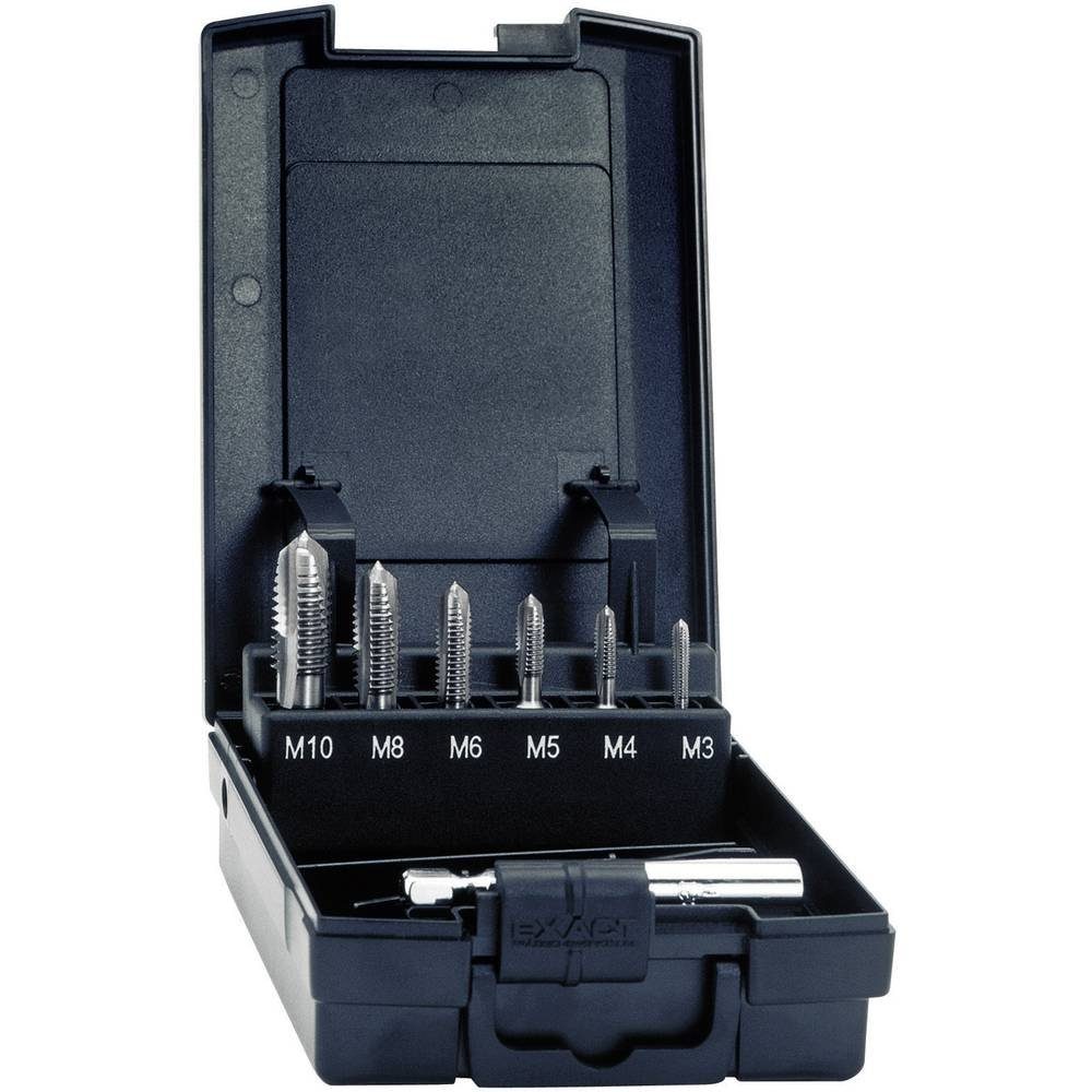 Exact Gewindebohrer HSSG Einschnitt-Gewindebohrer-Bit-Set 7tlg günstig online kaufen