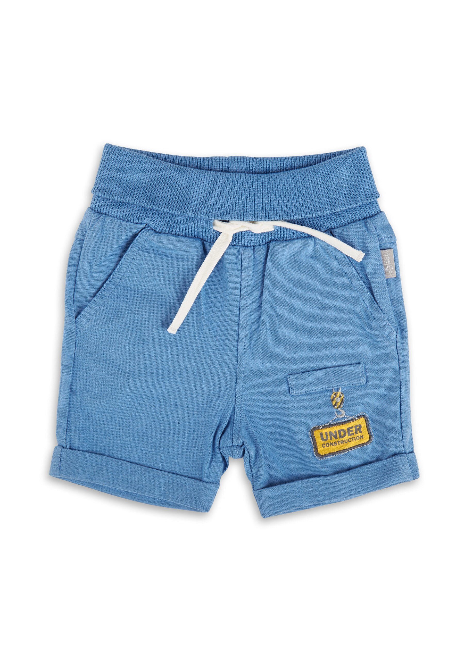 Sigikid Bermudas Baby Hose Leichte Jersey Bermuda, Bio-Baumwolle (1-tlg) blau | Shorts