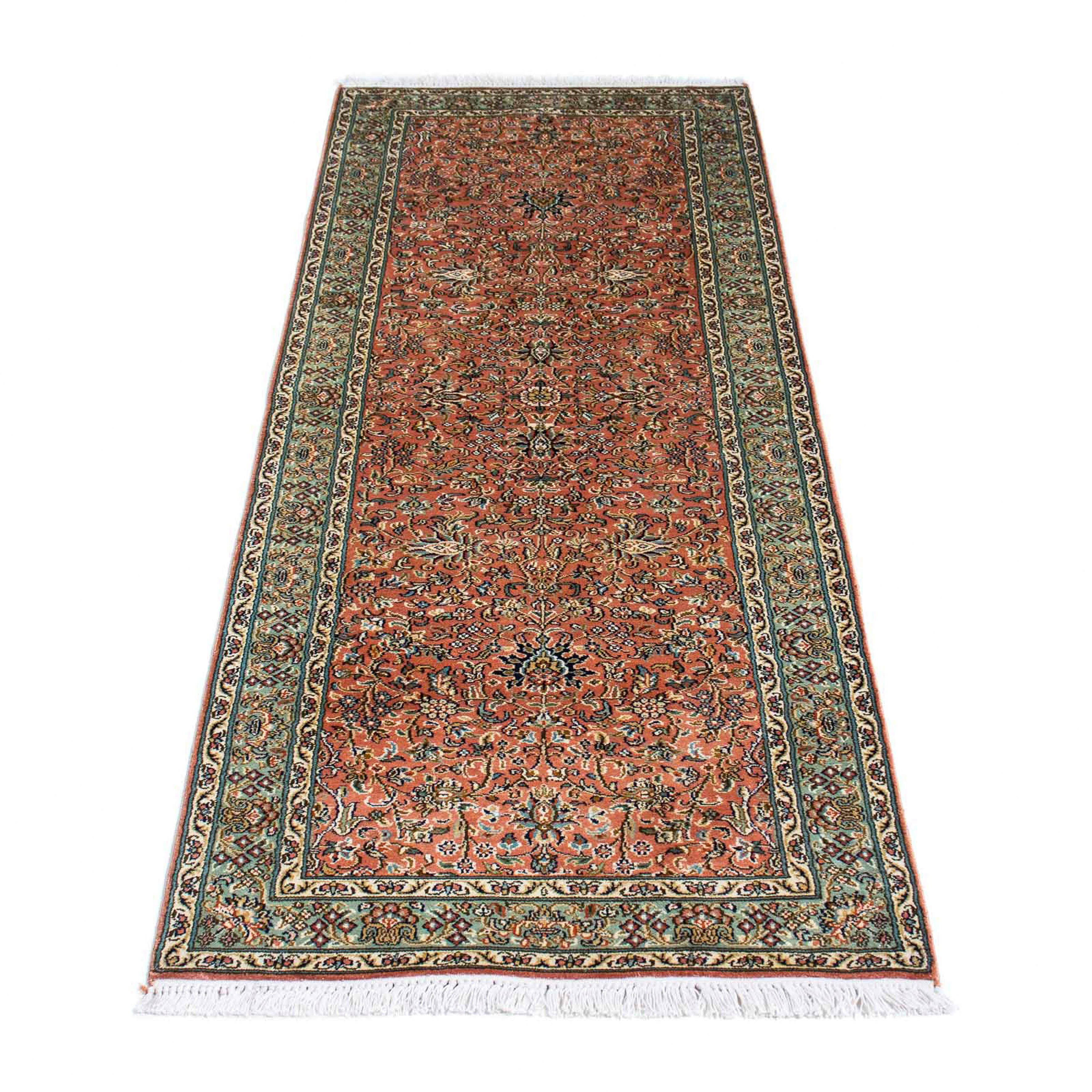 Orientteppich Perser - Classic - 188 x 65 cm - hellrot, morgenland, rechteckig, Höhe: 10 mm, Wohnzimmer, Handgeknüpft, Einzelstück mit Zertifikat