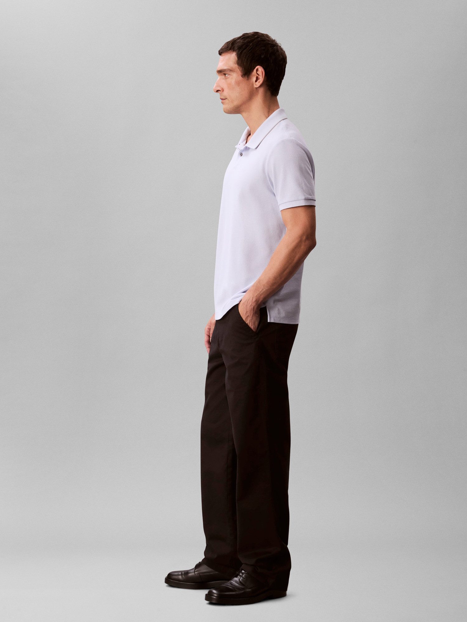 Calvin Klein Jeans Poloshirt SS RFND PQ TPPD CLSS Mit Rundhalsausschnitt – Bild 5 von 5