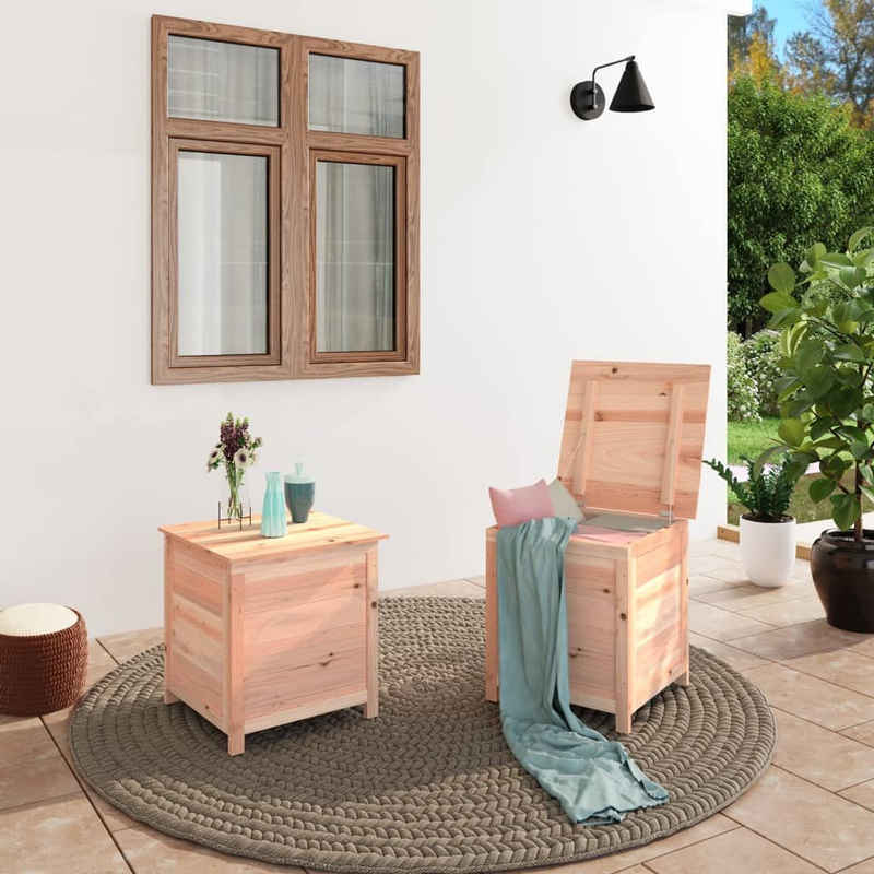 vidaXL Gartenbox Outdoor-Kissenbox 50x50x56 cm Massivholz Tanne