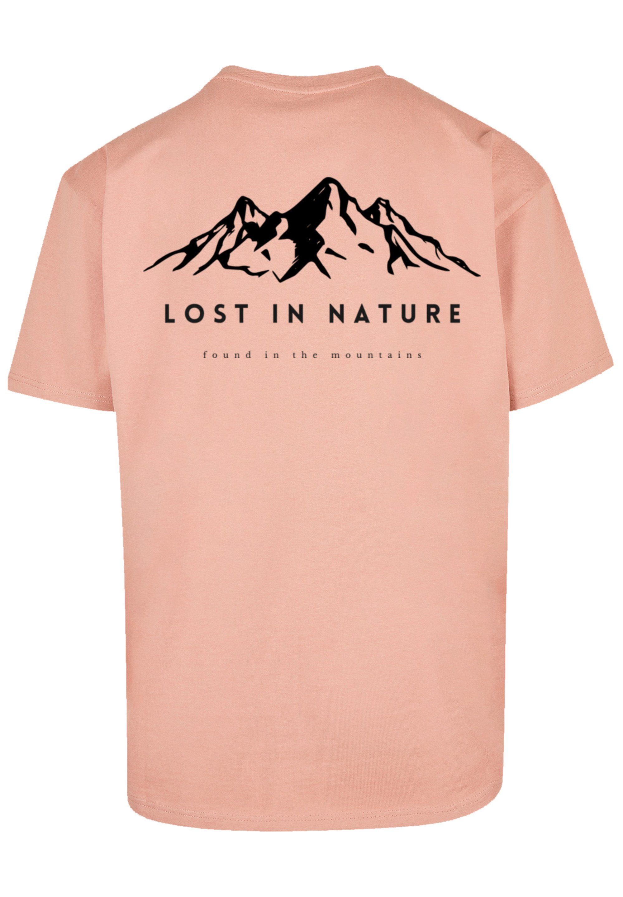 Lost T-Shirt nature in amber F4NT4STIC Print