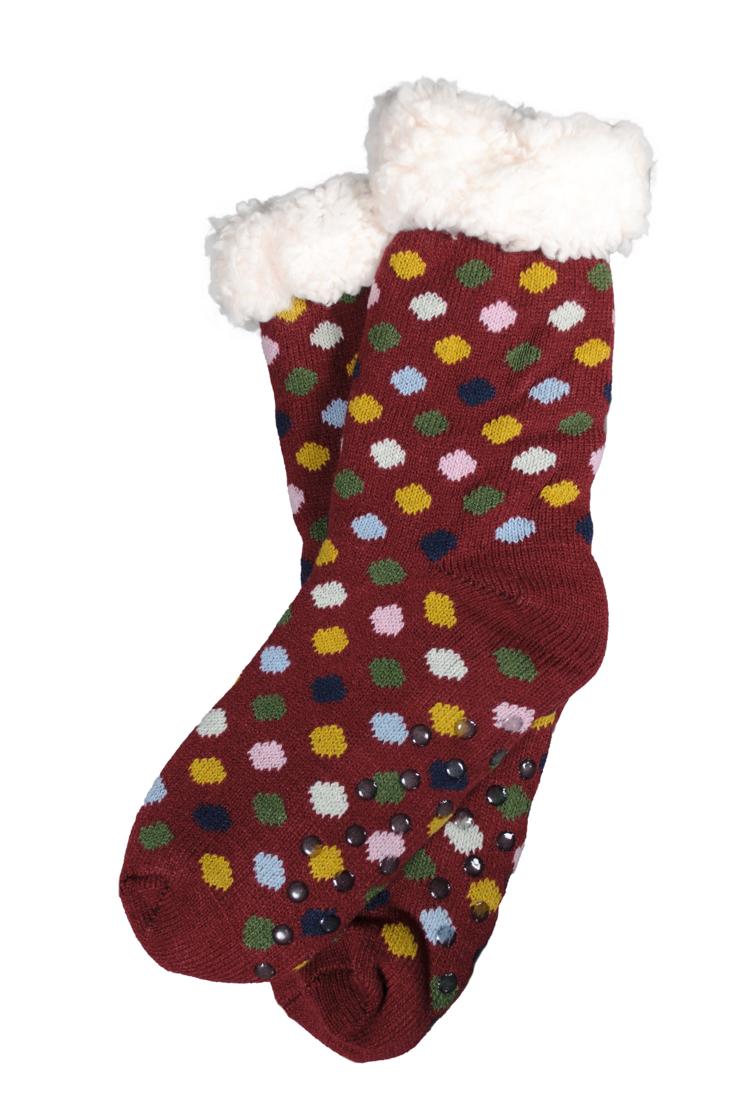 Beauty Thinxx Norwegersocken HÜTTENSOCKEN "Konfetti" (Beutel, 1-Paar, 1 Paar) ein Antistress-Accessoire für wahre Wohlfühlmomente