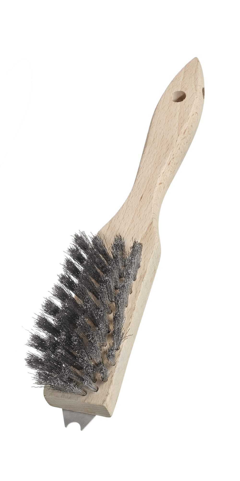 Lessmann Reinigungsbürste Lessmann Grillbürste mit Schaber 4-reihig