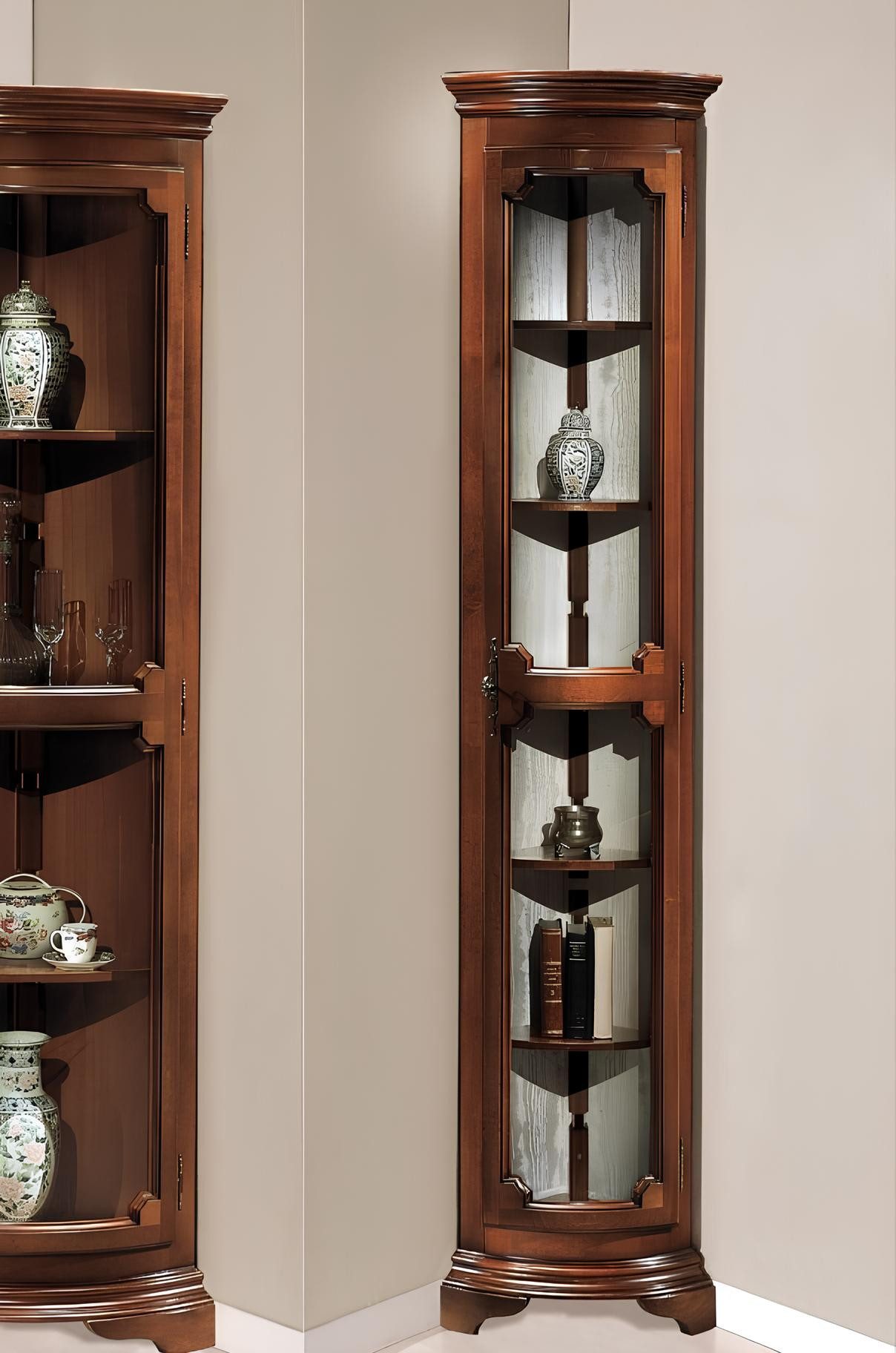 Eckvitrine Moderne Möbelstücke für stilvolles Wohnen in Ihrem Zuhause