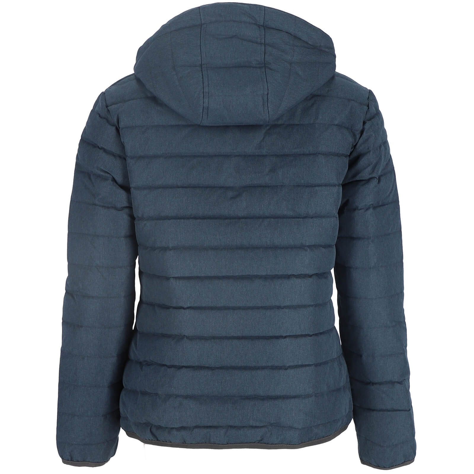 Blue Wave Steppjacke Nina Damen Jacke Nina gesteppt mit abnehmbarer Kapuze in Melange-Optik