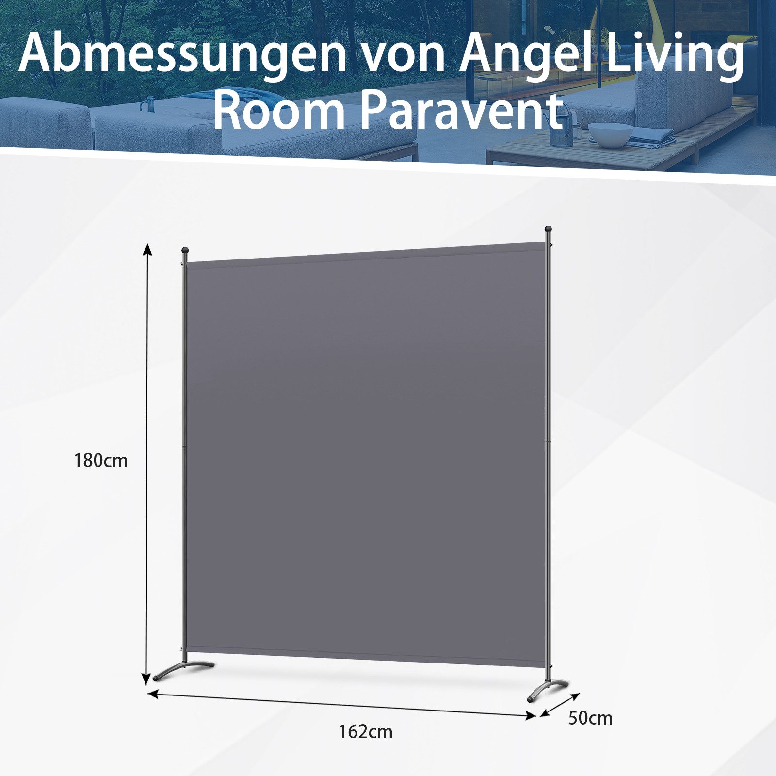Angel Living Paravent 1 Teilig Raumteiler günstig online kaufen