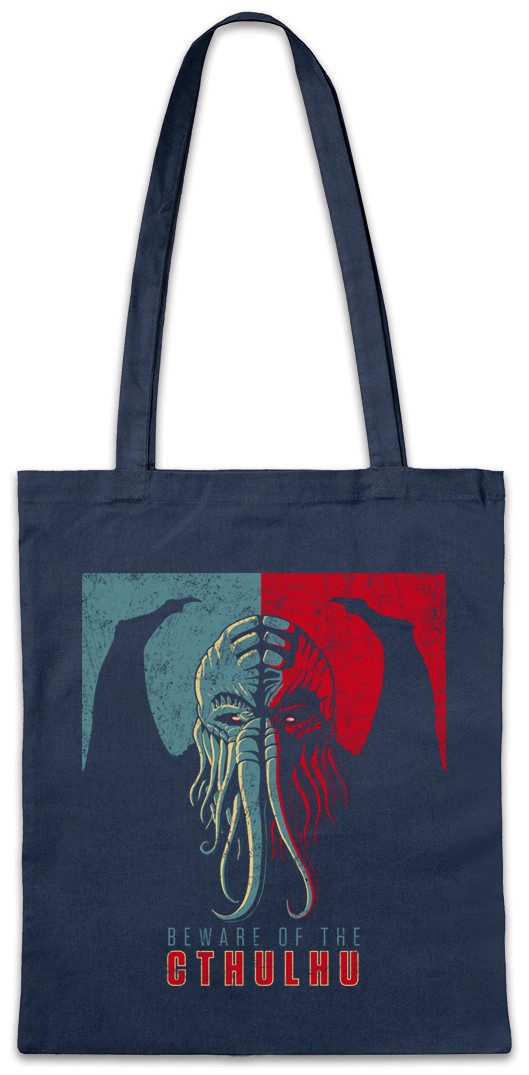 Urban Backwoods Beuteltasche Beware Of Cthulhu Stofftasche Horror Arkham Lovecraft Miskatonic (1-tlg), Antarctic Expedition Call of