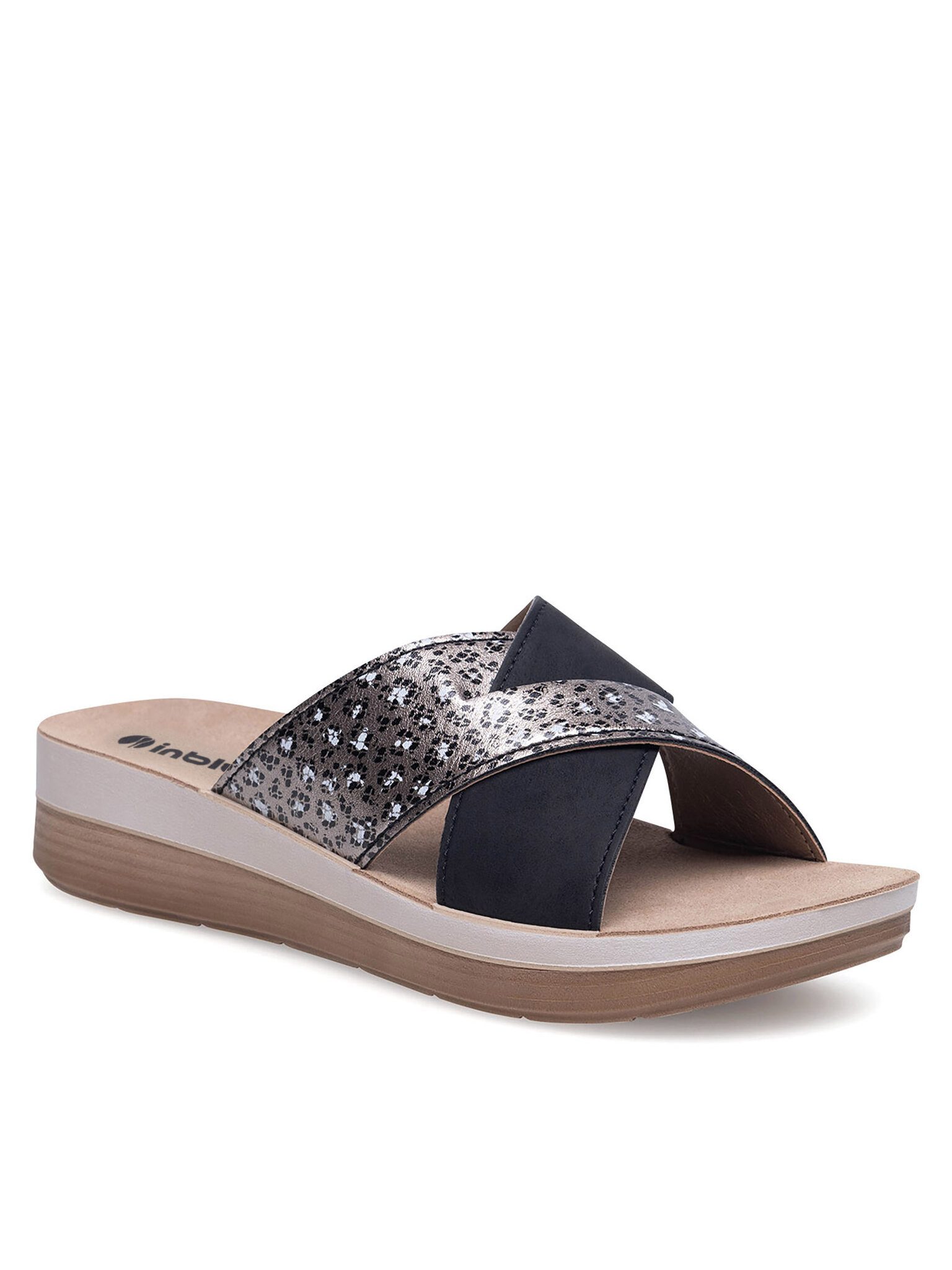 INBLU Pantoletten FT000013 Schwarz Pantolette günstig online kaufen