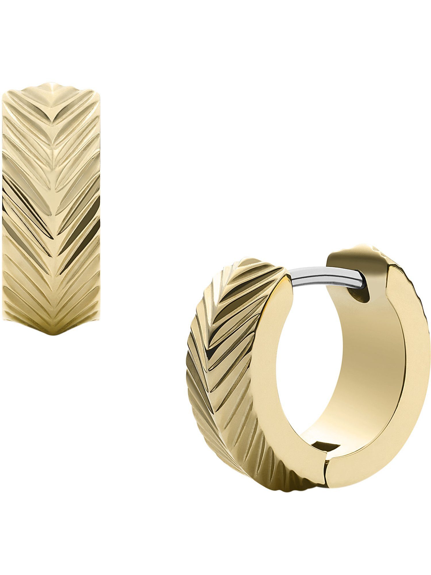 Fossil Paar Creolen Fossil Damen-Creolen...