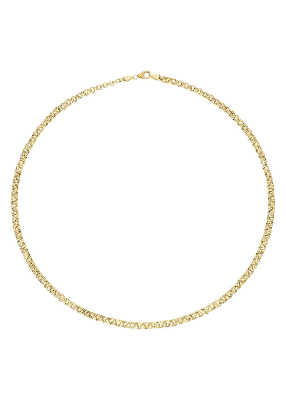 Firetti Goldkette Schmuck Geschenk Gold 375 Halsschmuck Halskette Goldkette Fantasie, zu Kleid, Shirt, Jeans, Sneaker! Anlass Geburtstag Weihnachten