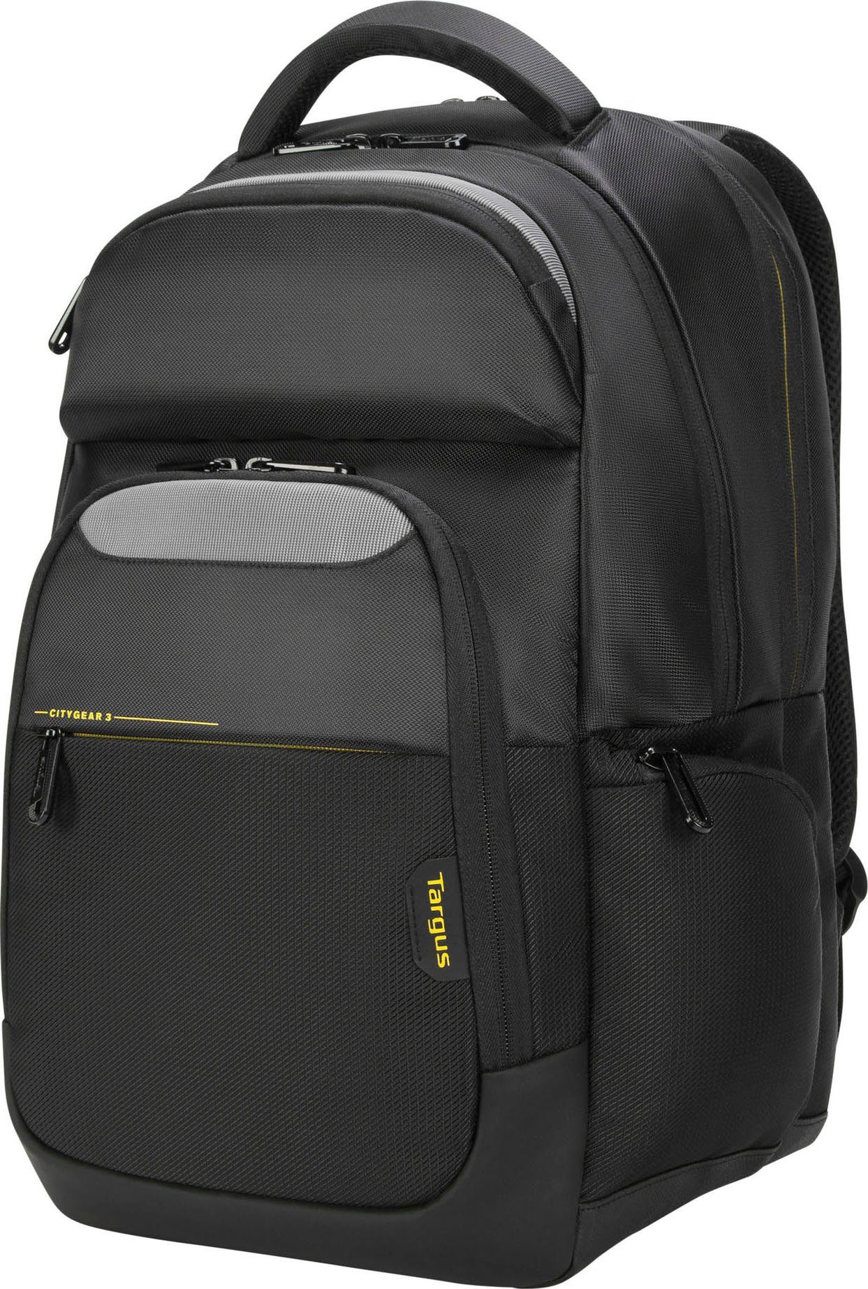 Targus Laptoptasche CG3 15.6 Backpack W raincover, Netztaschen und -fächer  mit Reißverschluss für optimale Organisation