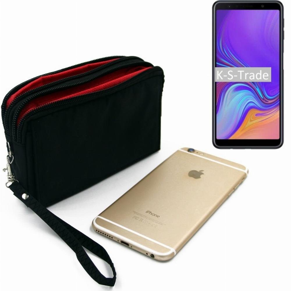 K-S-Trade Handyhülle, Schutz Hülle Handy Hülle kompatibel mit Samsung  Galaxy A7 (2018) Gürteltasche Travelbag Handytasche mit Zusatzfächern,  schwarz online kaufen | OTTO