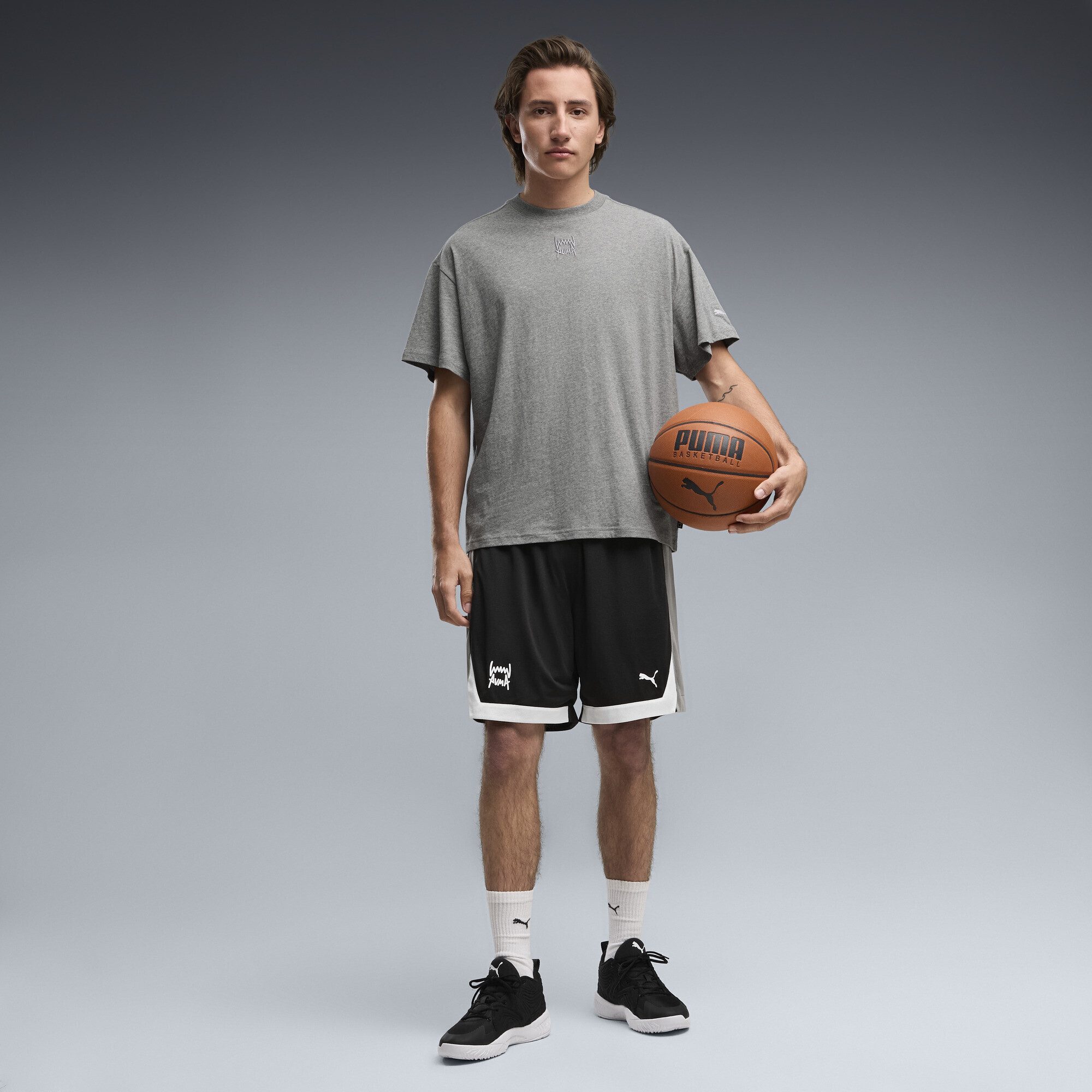 PUMA Sporthose Funtals Mesh 8" Basketballshorts Herren