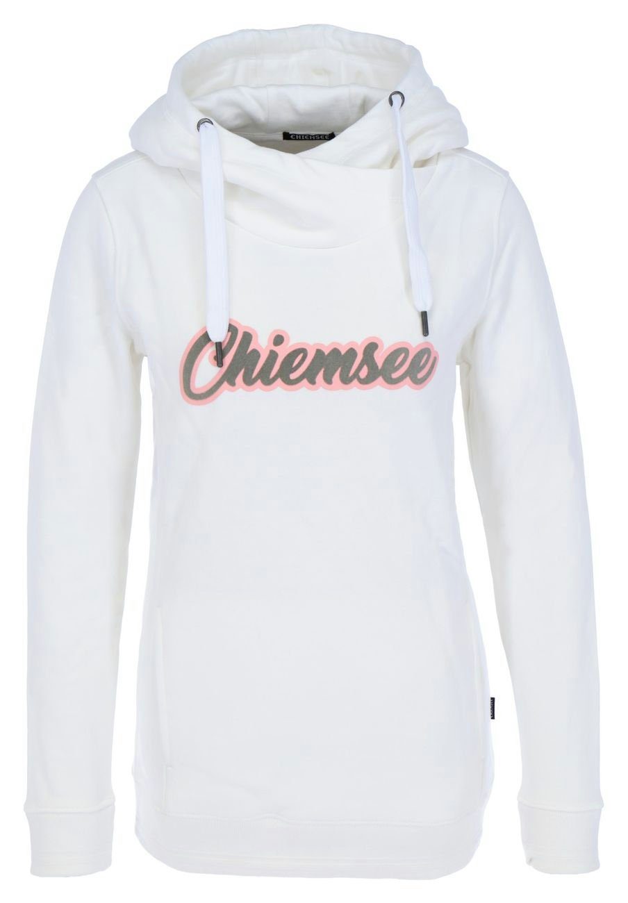 Chiemsee Hoodie Women Sweatshirt, Regular Fit (1-tlg) Star White