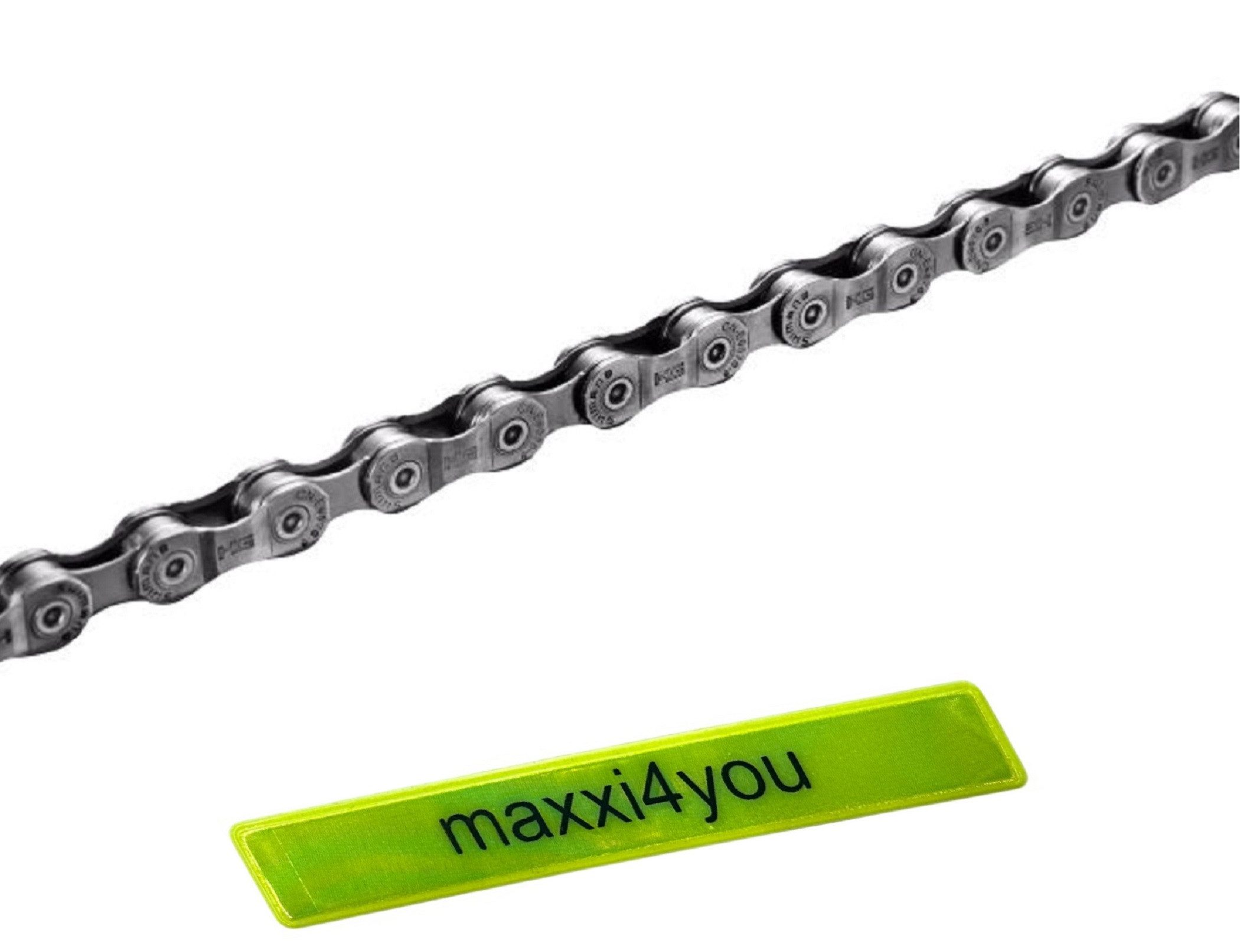 Fahrradkette Shimano E-25 Kette CN-E6070-9 9-Fach 138 Glieder inkl. Reflexband