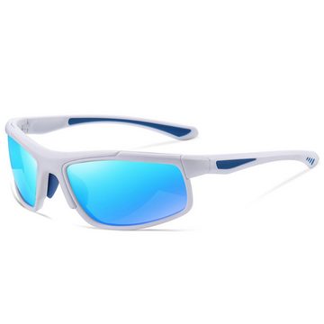 Brücke Sonnenbrille Polarisierte Sommer-Outdoor-Mode-Sonnenbrille für Damen und Herren für Radfahren Golf Fahren Angeln Klettern Reisen, mit Seil Brillen