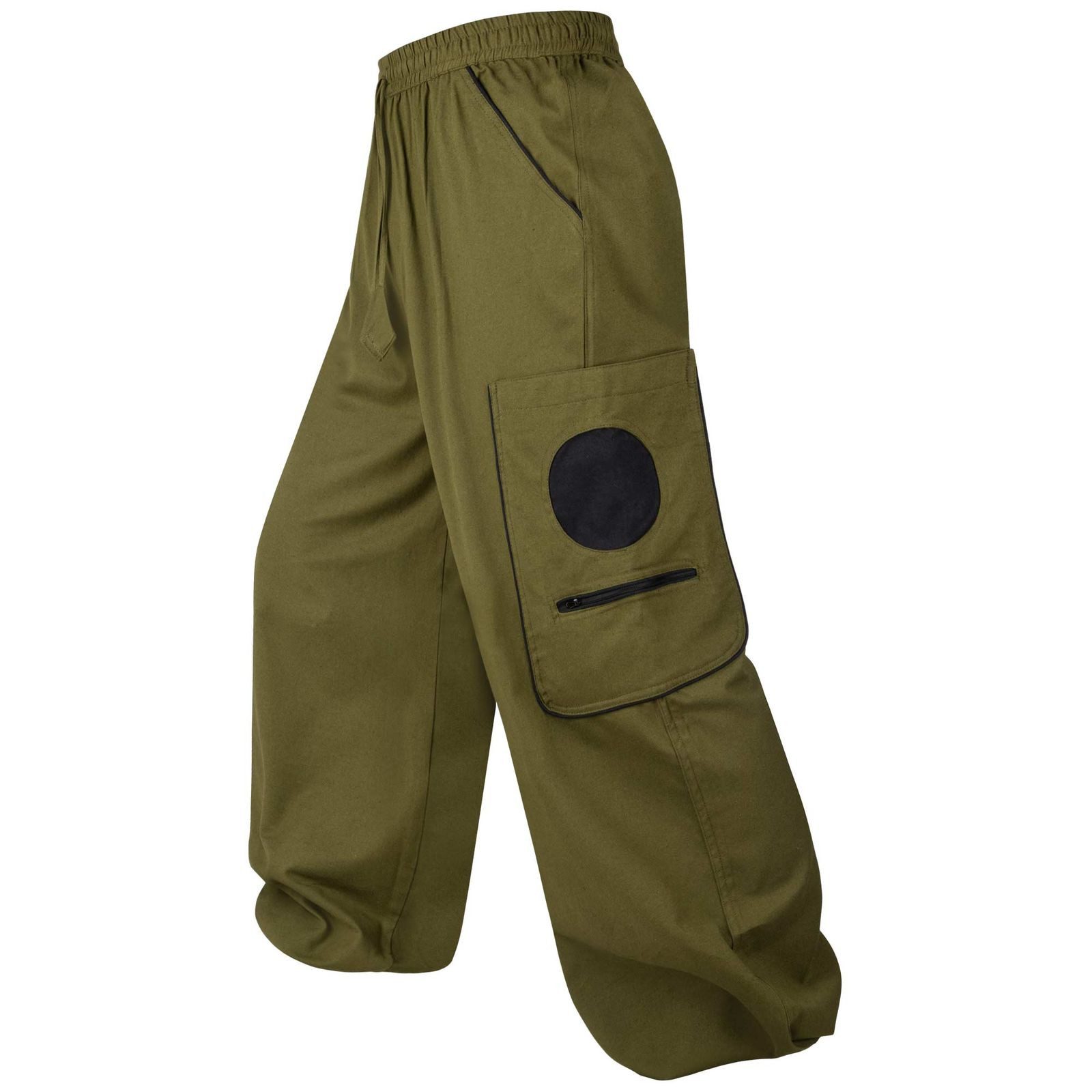 Cargohose Kunst und Magie Unisex Goa Pluderhose Pumphose Freizeithose Cargohose