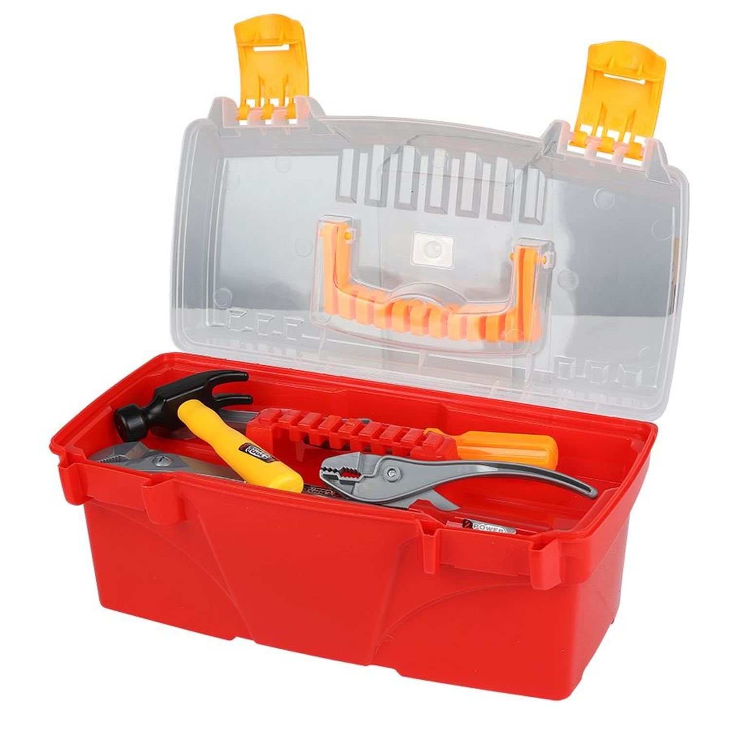 BURI Kinder-Spaten Kinder-Werkzeug-Set 24-tlg Werkzeugkoffer Werkzeugkiste günstig online kaufen