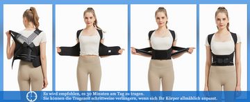 Coonoor Rückenbandage Back Posture Corrector Leichte atmungsaktive Bandage Rückenstütze (1-tlg), Geeignet für Männer und Frauen zur Linderung von Rückenschmerzen