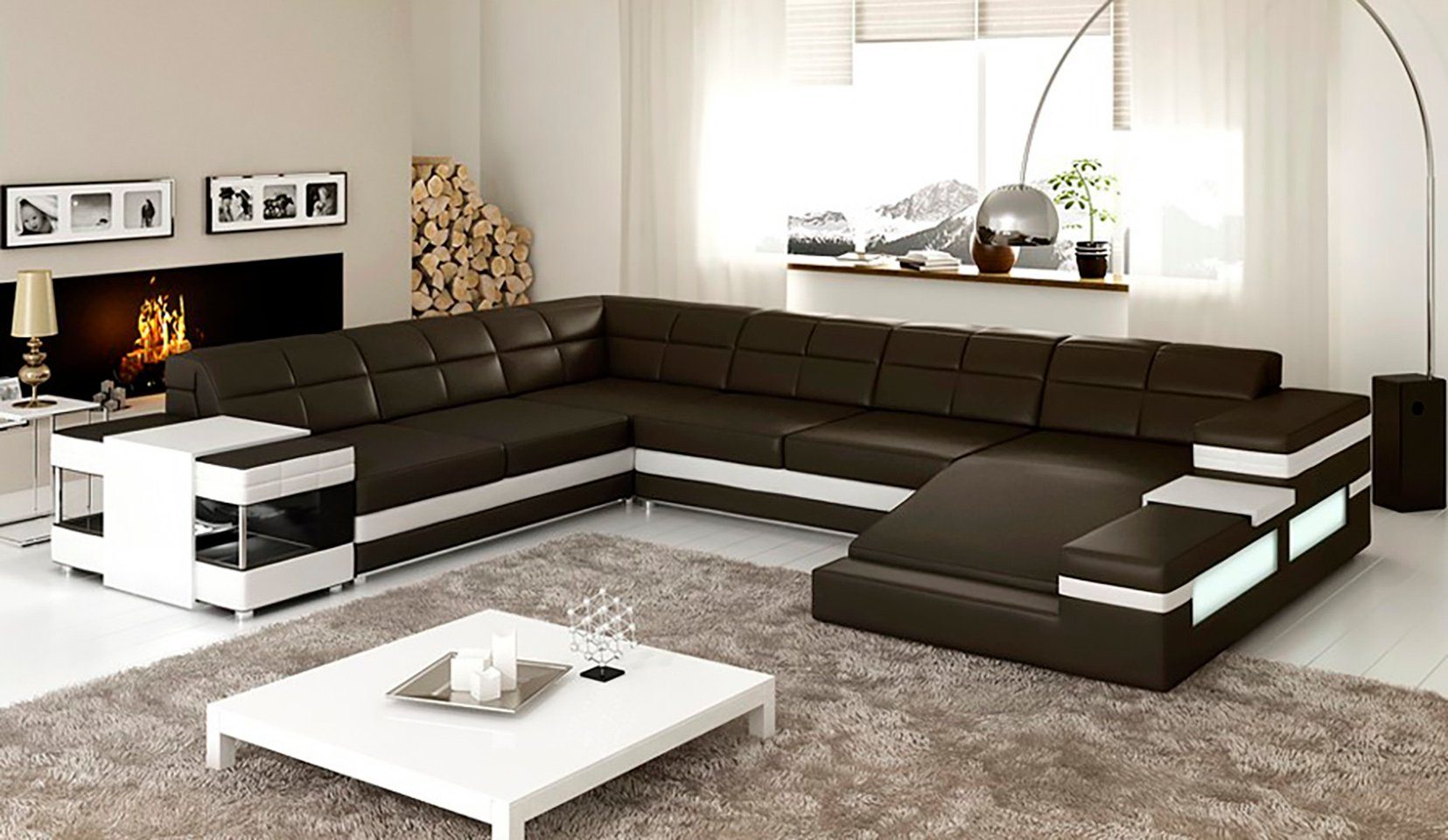 JVmoebel Ecksofa Designersofa Sofa Wohnlandschaft Ecksofa Wohnlandschaft Polster