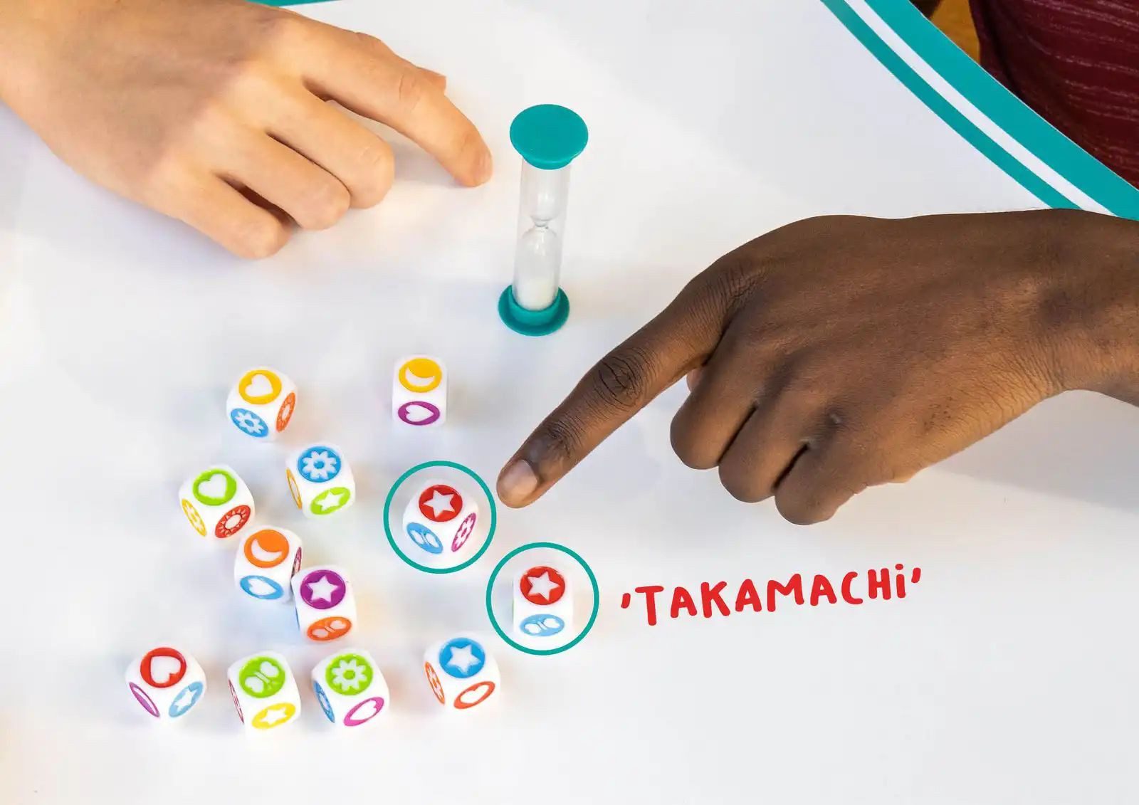 FlexiQ bv Spiel TAKAMACHI, Denk-, Lern- und Strategiespiele, 10 Minuten Kinderförderung: Strategie, Aufmerksamkeit, Konzentration