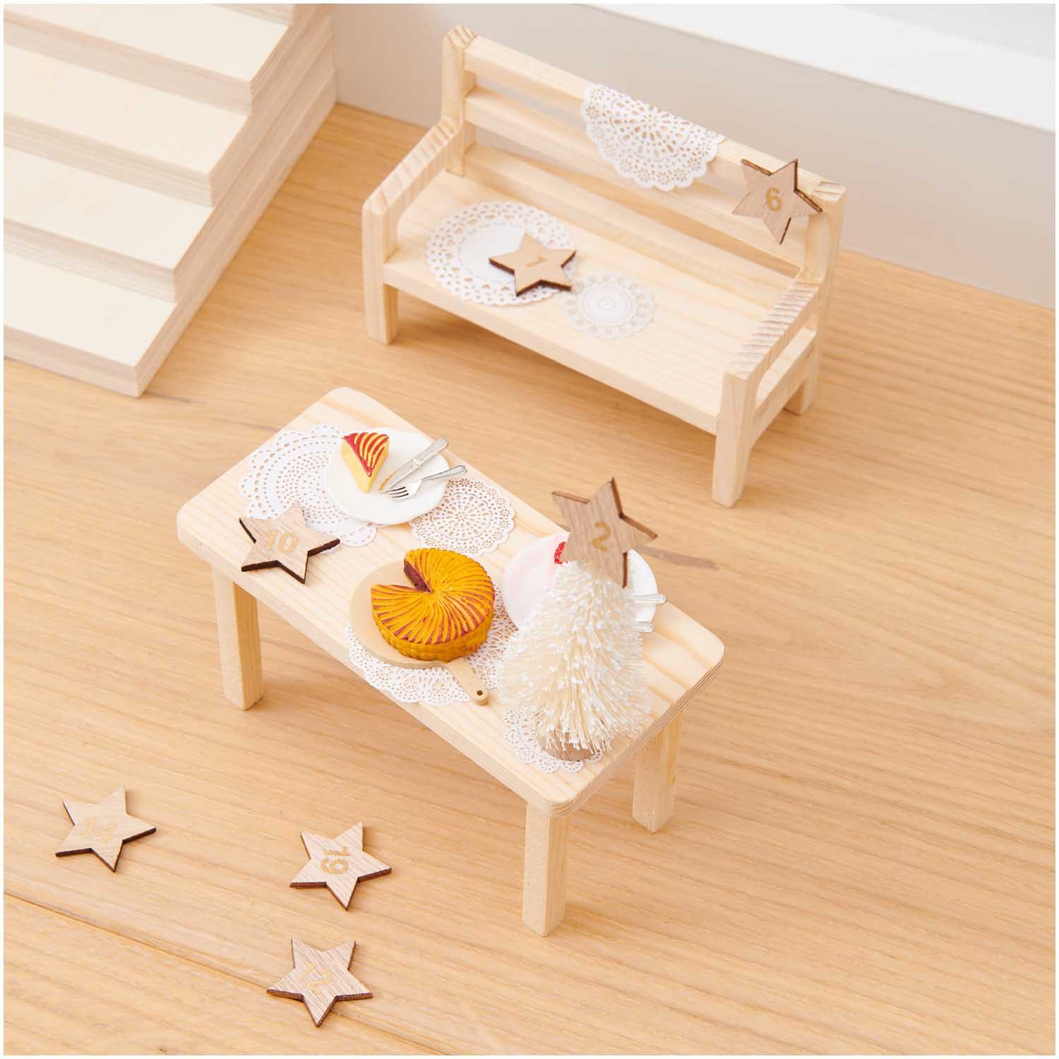 Rico Design Wichtel Miniatur Kuchen Set günstig online kaufen
