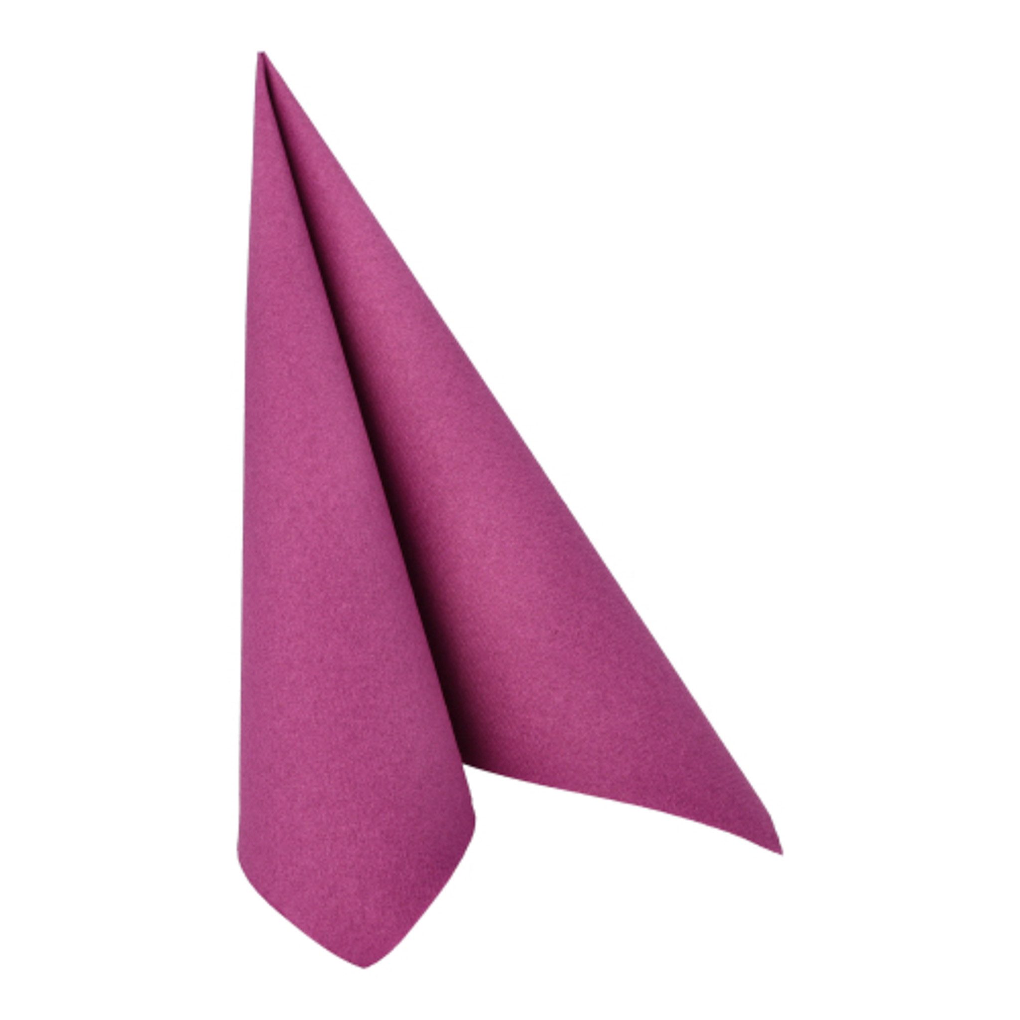 PAPSTAR Papierserviette, Servietten stoffähnlich 40x40cm Royal Collection 50 Stück Lila