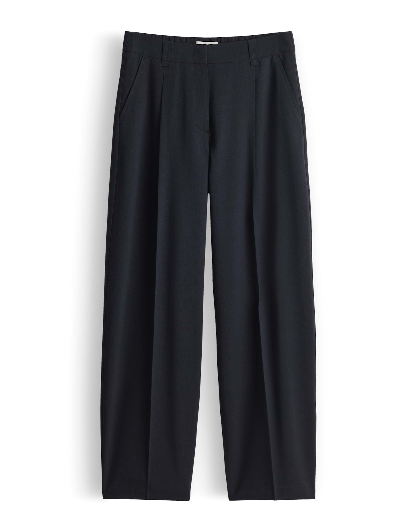 OPUS PANTS Anzughose MOIRA BLOOM aus weichem Woll Mix Weicher Mélange-Look für urbane Styles