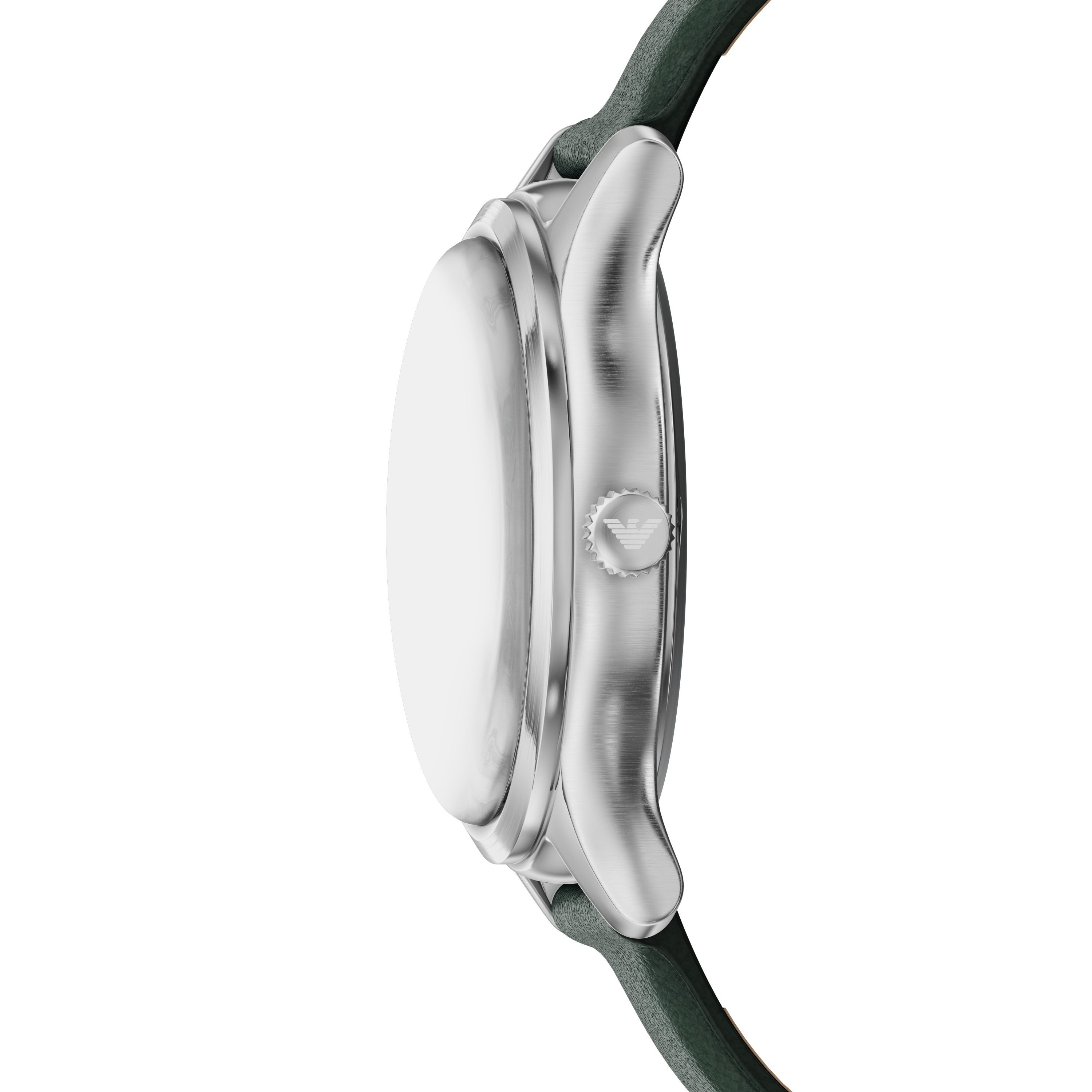 Emporio Armani Quarzuhr AR11749, Armbanduhr, Herrenuhr, Lederarmband, analog, Tag