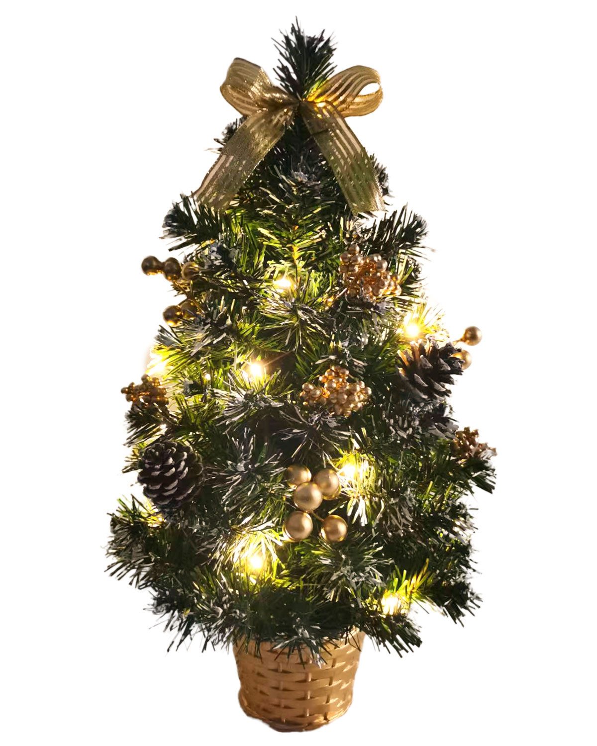 RIFFELMACHER & WEINBERGER Dekoobjekt Geschmückter Weihnachtsbaum mit 20er LED Lichterke