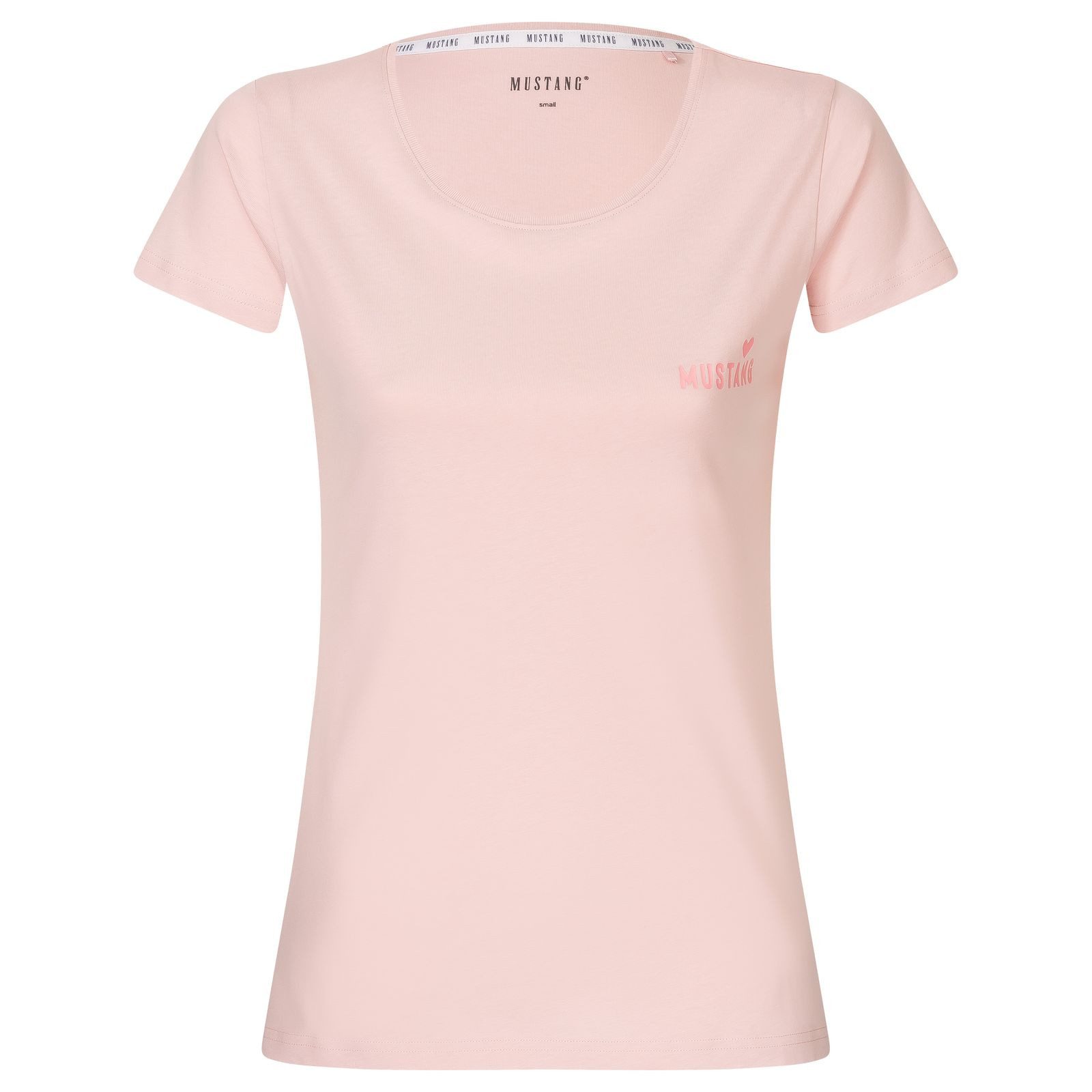 MUSTANG T-Shirt Lounge Damen Shirt Everyday günstig online kaufen