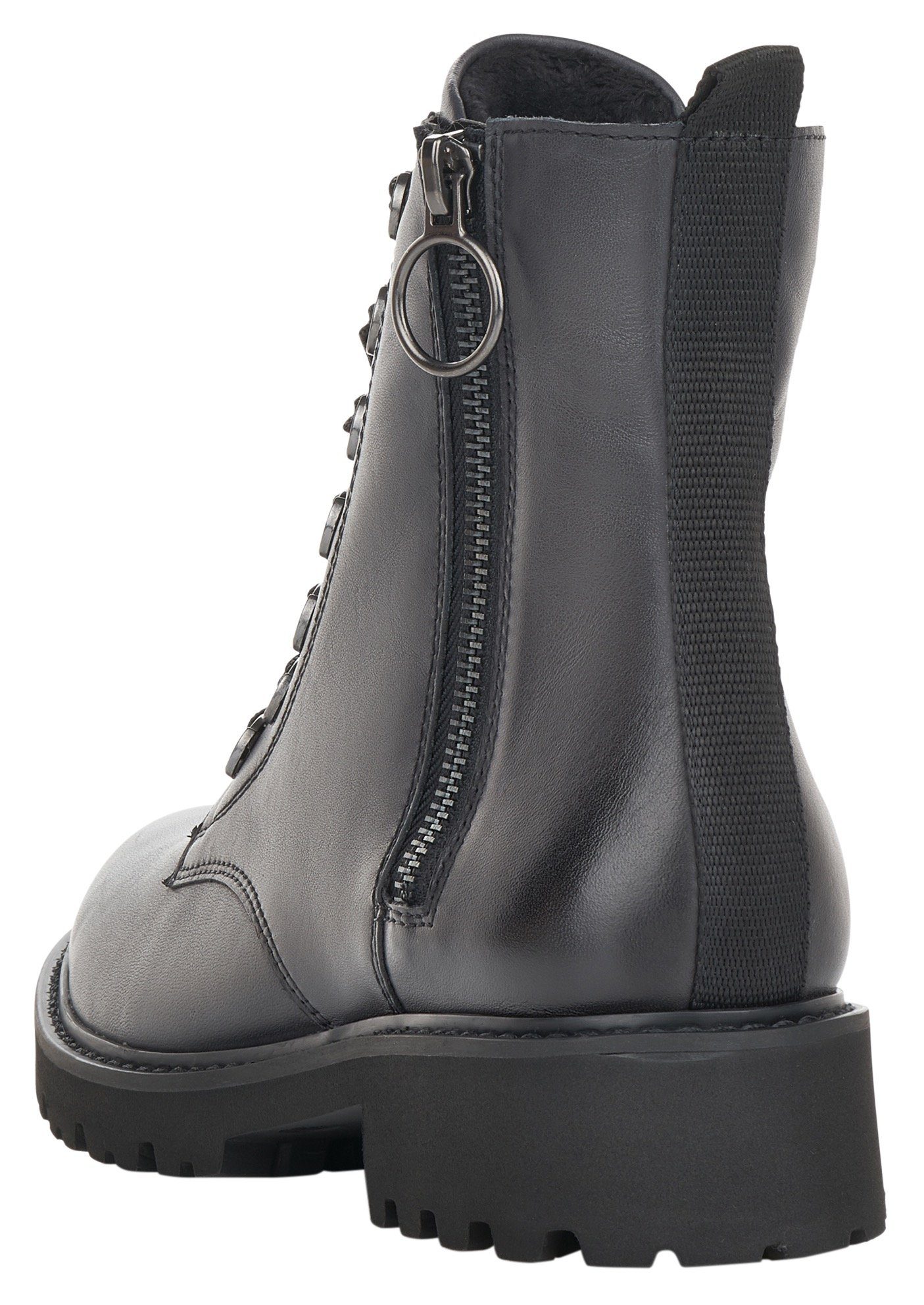 Remonte Schnürstiefelette, Blockabsatz, Stiefelette, Schnürboots, Flats günstig online kaufen
