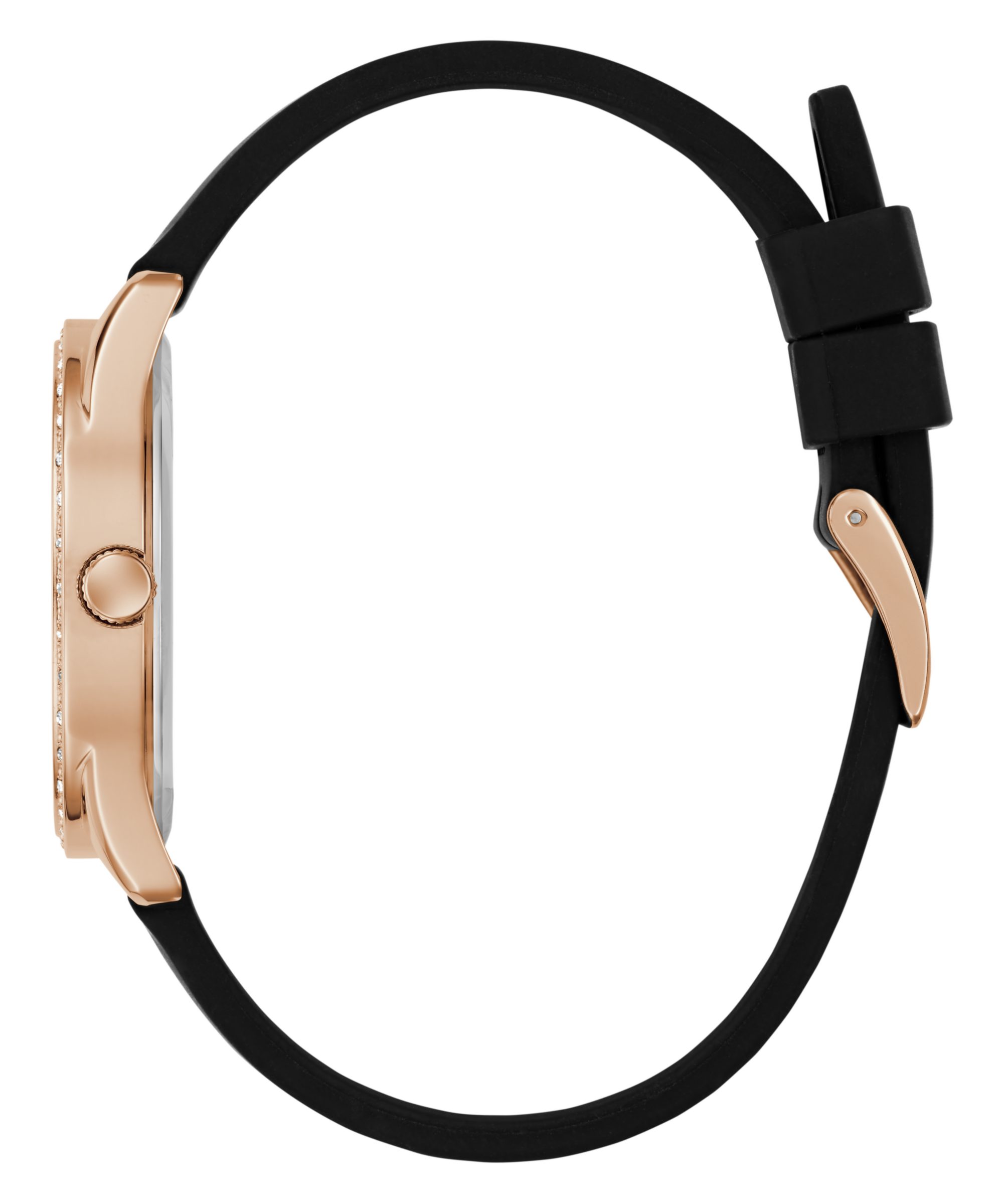 Guess Quarzuhr ROXY GW0942L3, Armbanduhr, Damenuhr, Silikonarmband, Kristal günstig online kaufen