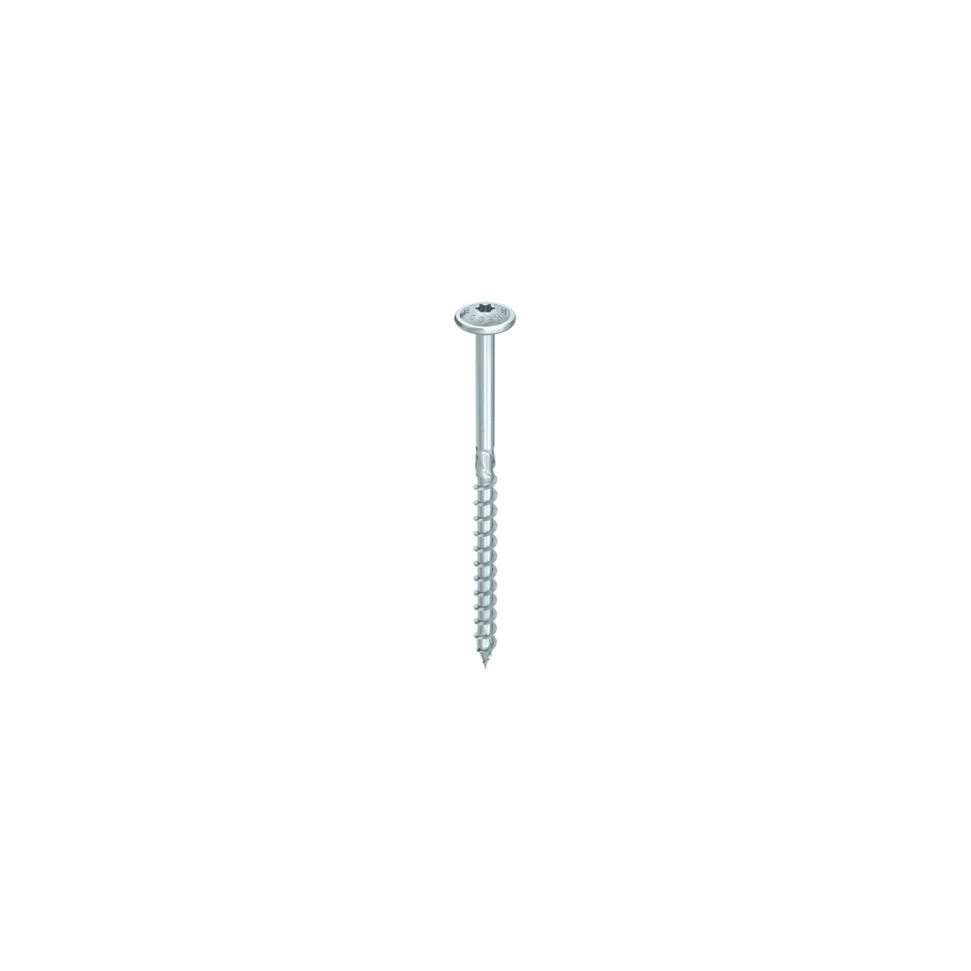 Heco Schraube HECO Tellerkopf TOPIX-plus 6,0 x 160, T-Drive, T-25, Teilgewinde, verz