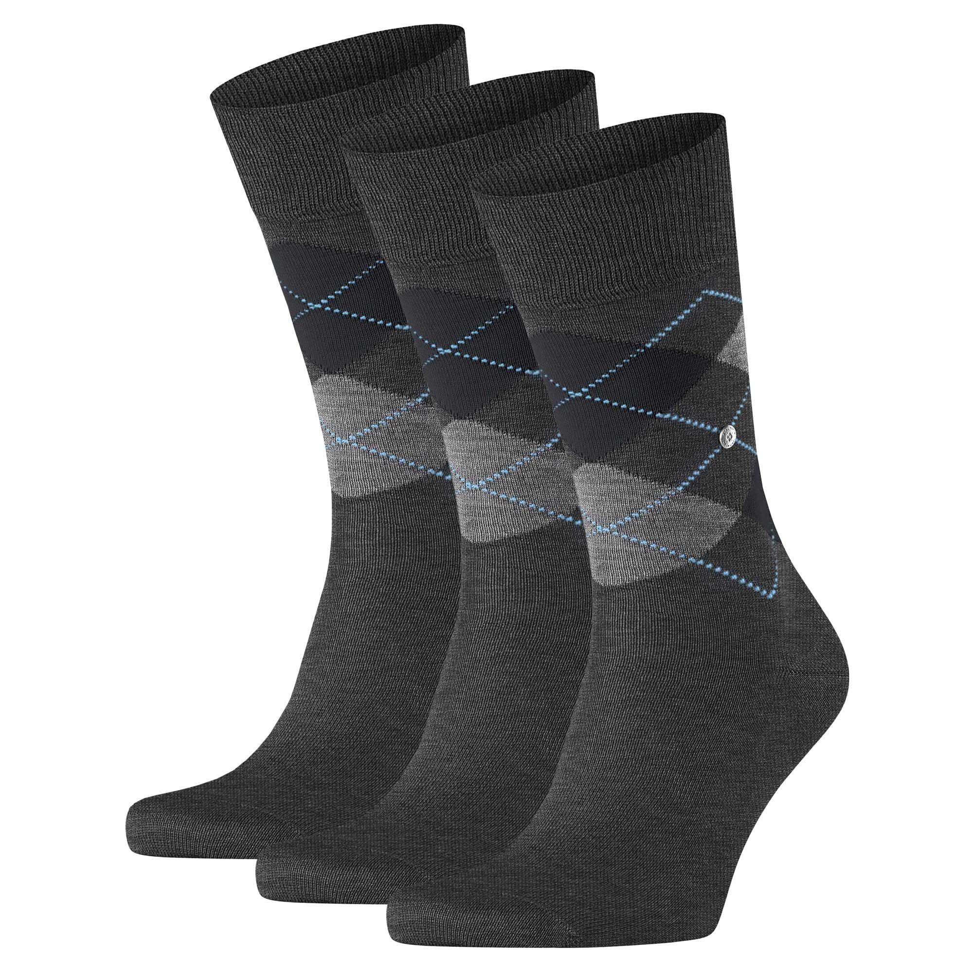 Kurzsocken Herren Socken 3er Pack Baumwolle Manchester