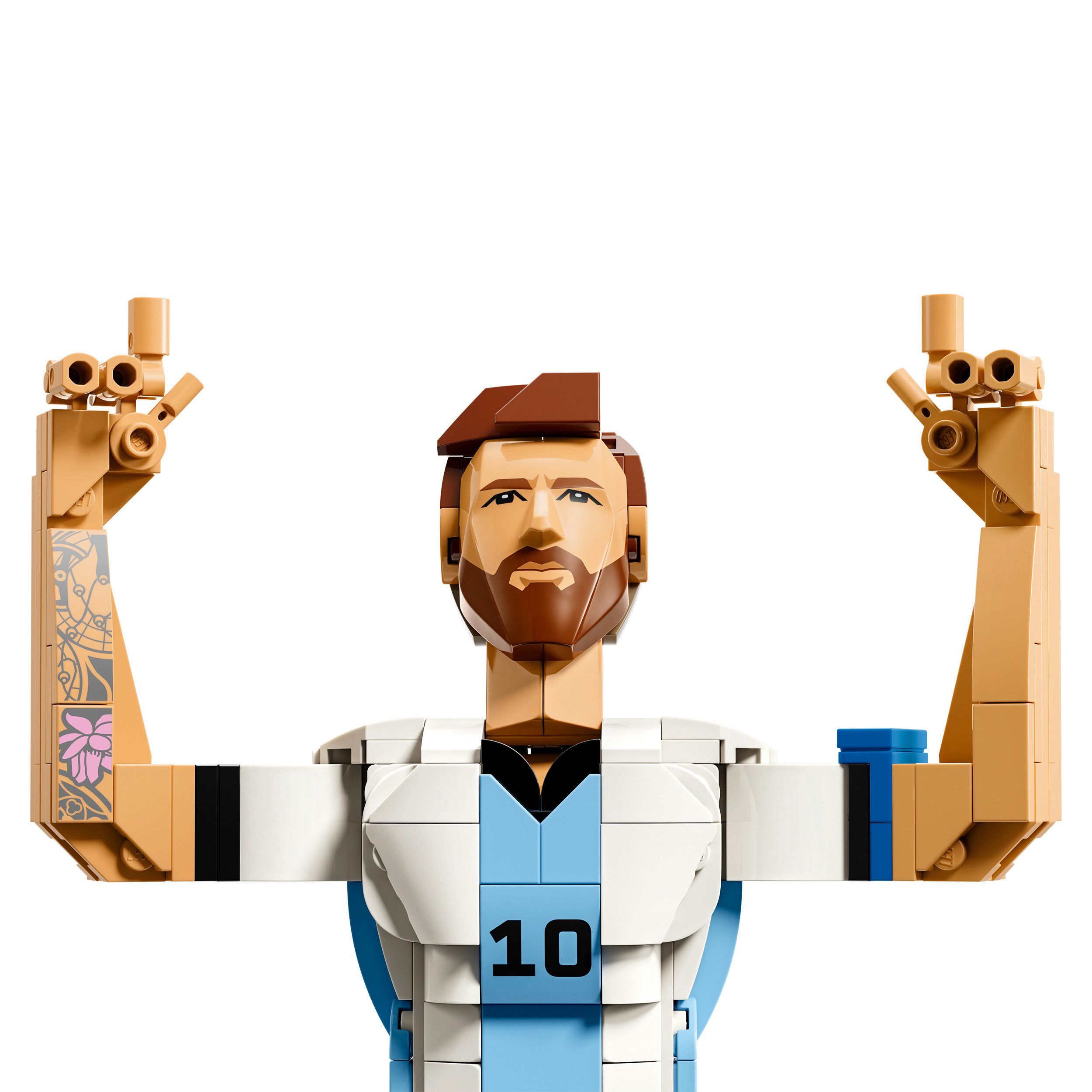 LEGO® Lionel Messi – Fußballlegende (43015), LEGO Editions Football Konstruktionsspielsteine, (958 St) – Bild 5 von 5