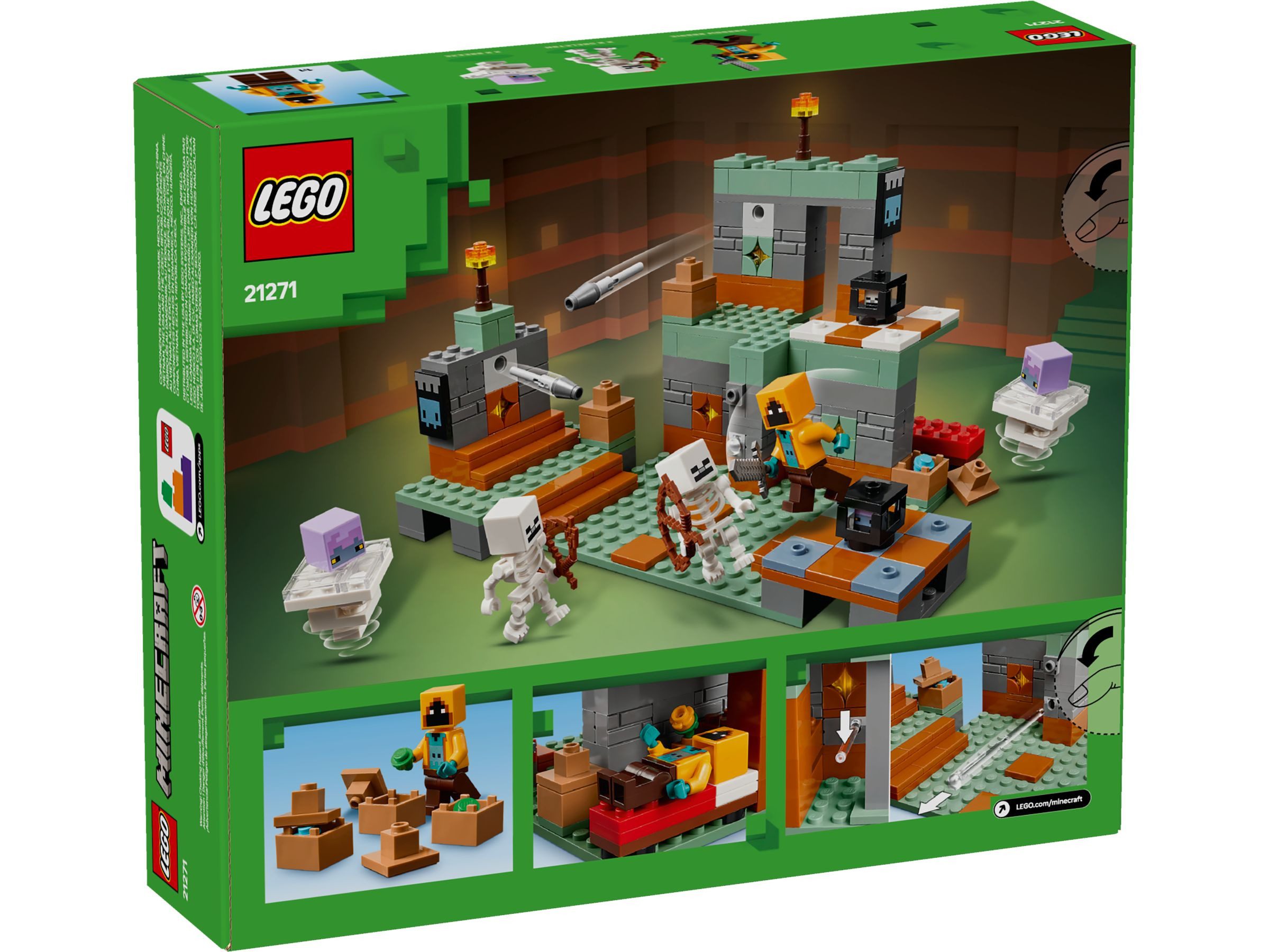 LEGO® LEGO® Minecraft 21271 Prüfungskammern Konstruktionsspielsteine günstig online kaufen