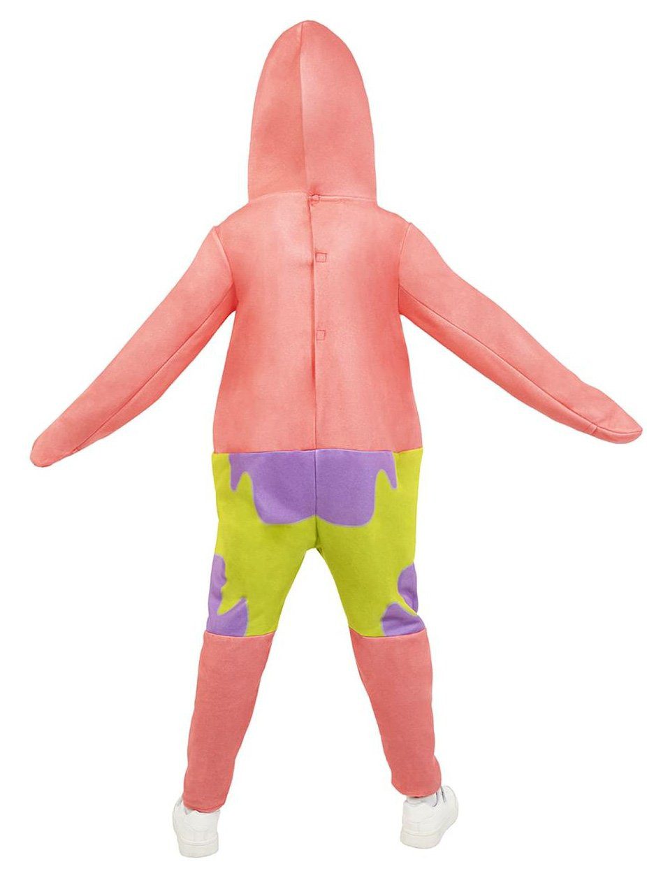 Funidelia Kostüm Spongebob Schwammkopf – Patrick Kostüm für Kinder, Overall des blassrosa Seesterns aus Bikini Bottom