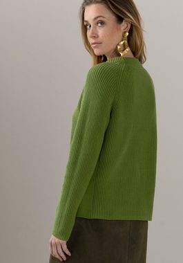 bianca Strickpullover URANUS in modernem Feinpatent in angesagter Trendfarbe