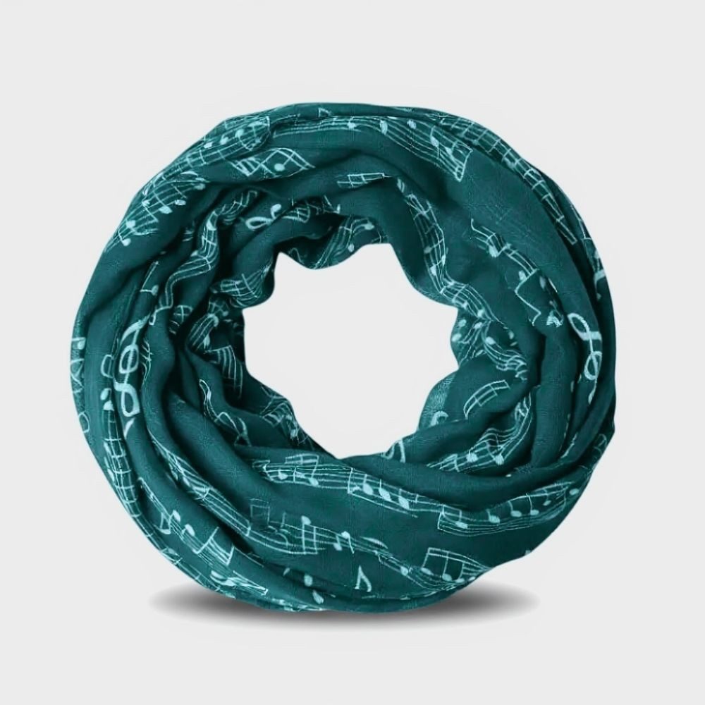 mugesh Schal Rund-Schal Notenzeile groß, für Musikerinnen und Musiker günstig online kaufen