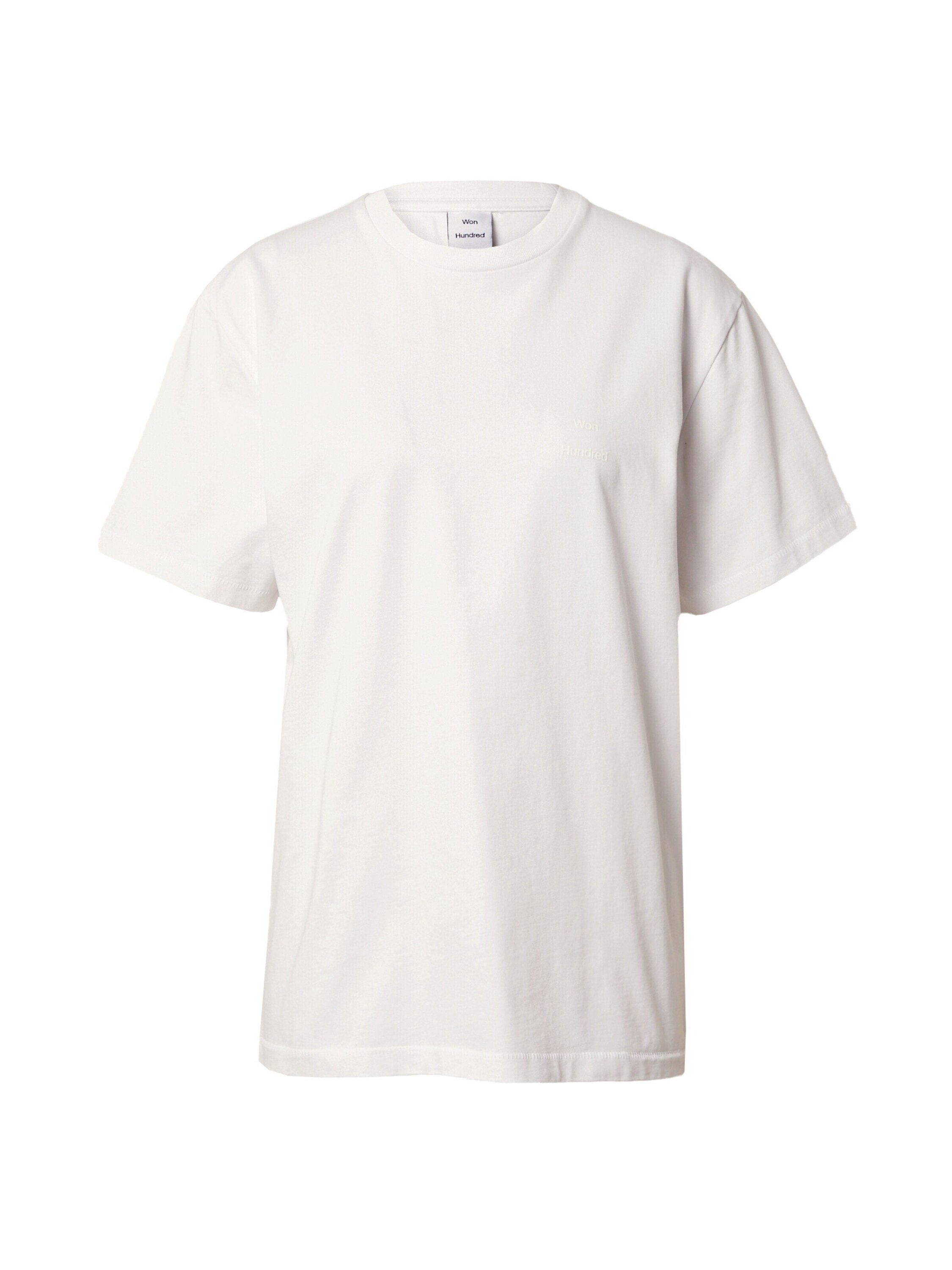 Hundred Kay T-Shirt Won Details (1-tlg) Plain/ohne