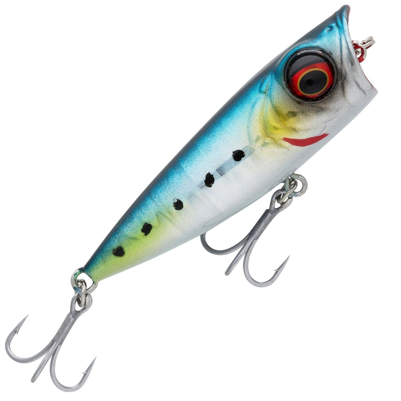 Kunstköder Savage Gear Micro Popper 4.3cm 3g F - Oberflächenköder